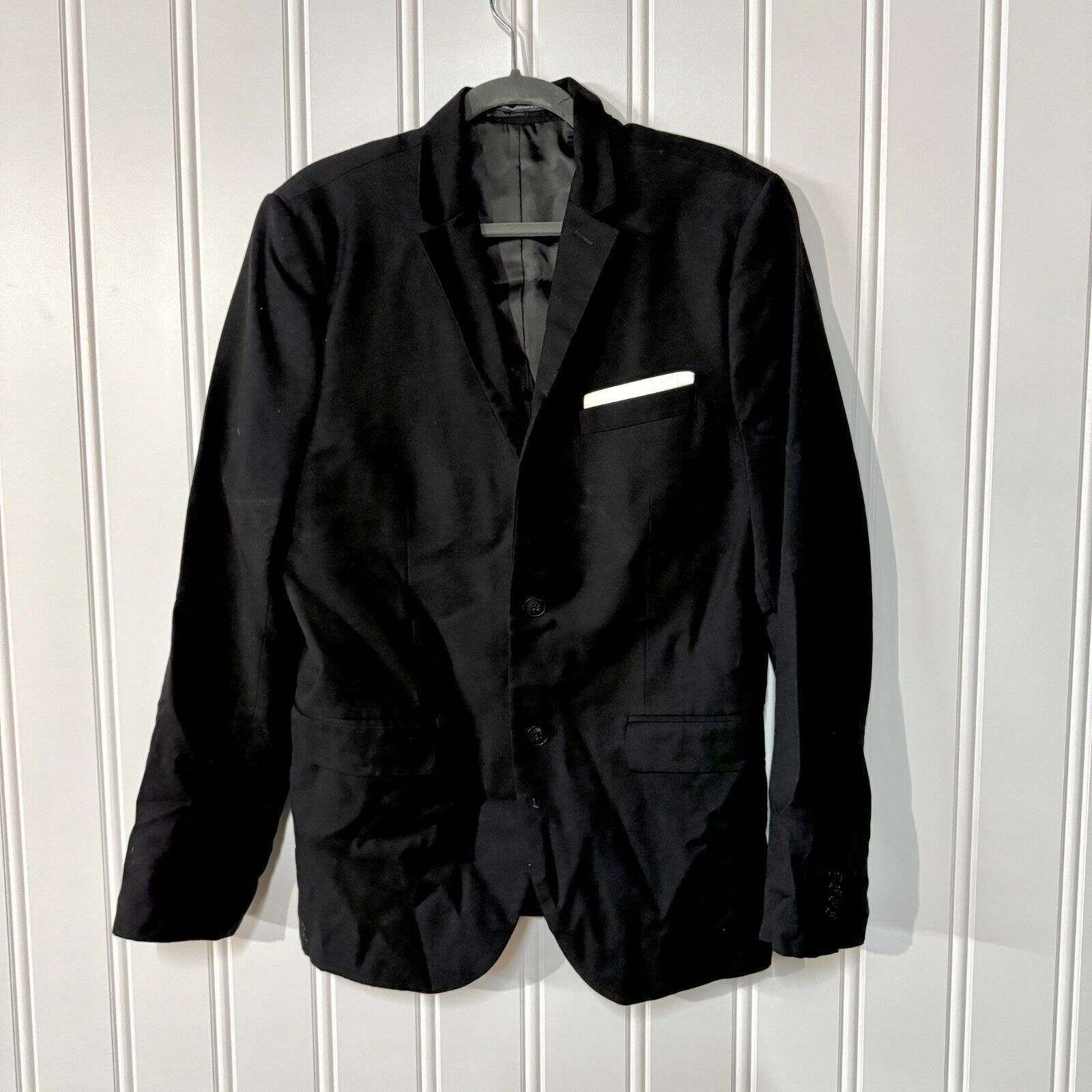 H&M H&M Suit Jacket Sz 42R Slim Fitting Pocket Front Flat Front Size 42R - 1 Thumbnail