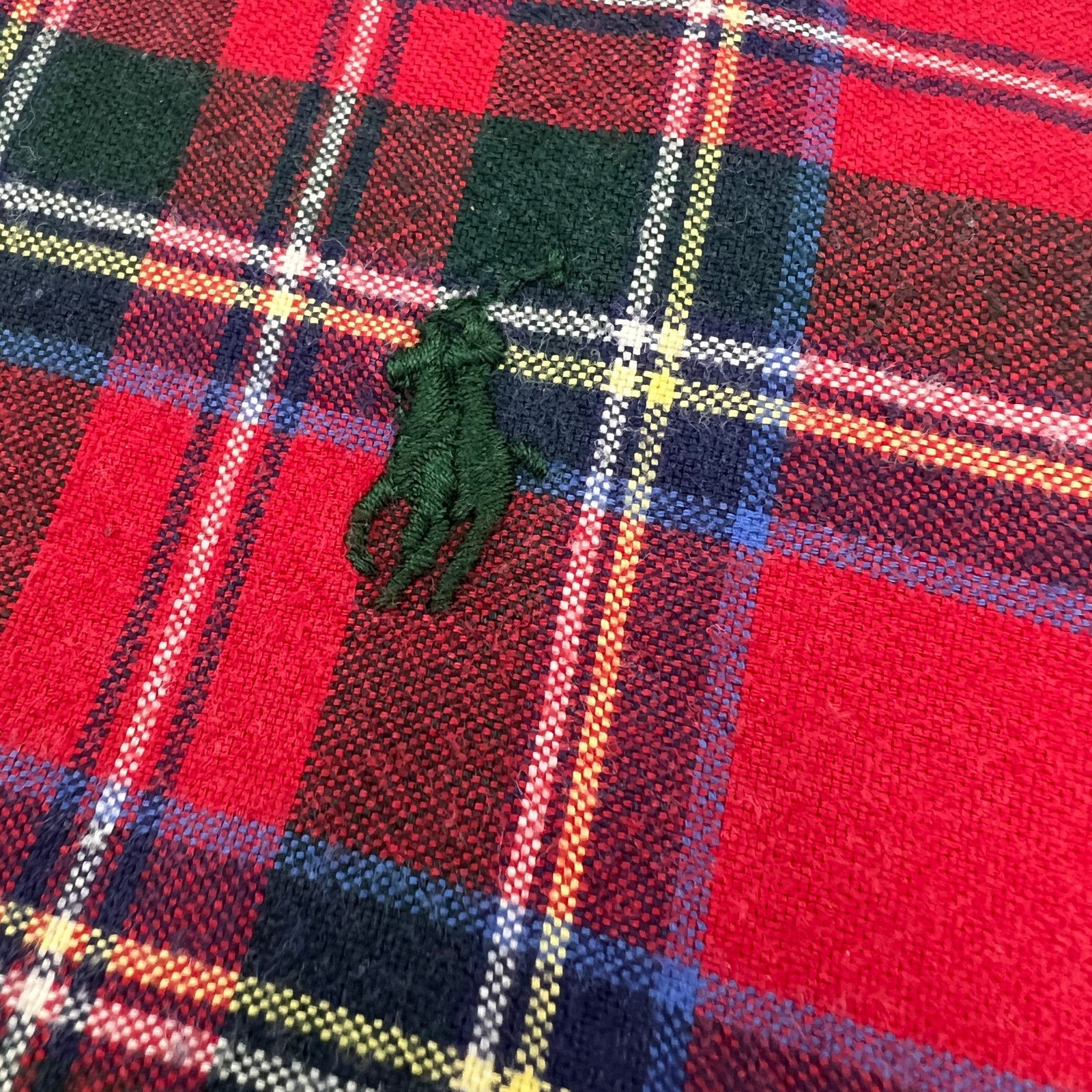 Ralph Lauren Ralph Lauren Red Plaid Cotton Button Down Shirt Size US L / EU 52-54 / 3 - 4 Thumbnail