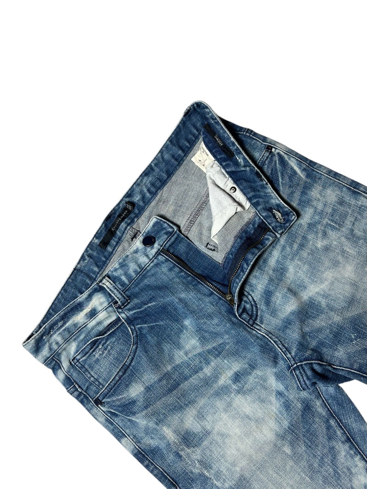 Japanese Brand Vintage Kai Aakmann Baggy Distressed Acid Washed Pants Size US 30 / EU 46 - 4 Thumbnail