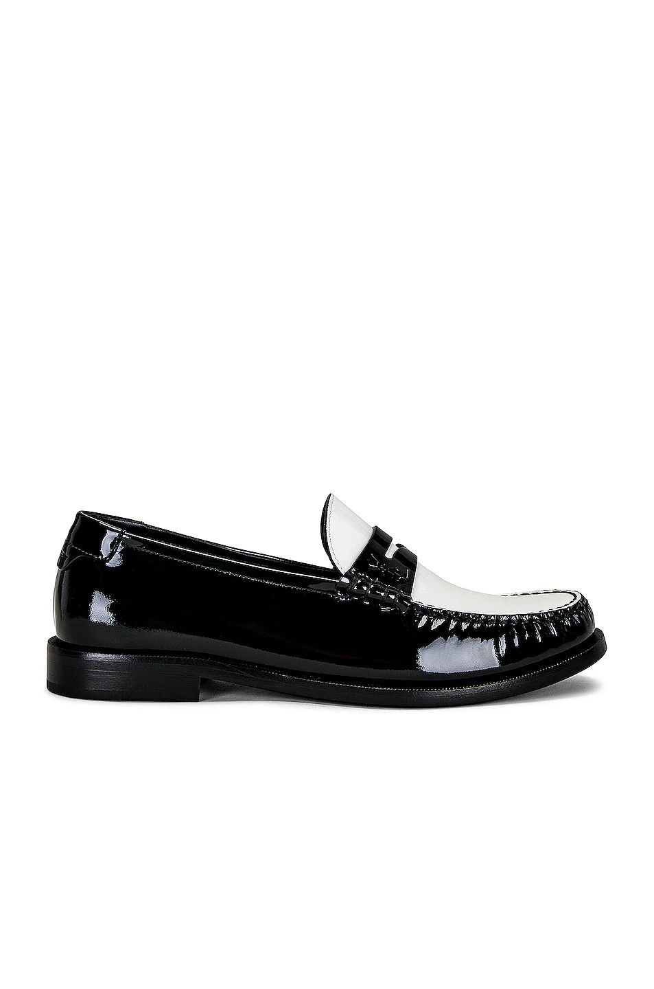 Saint Laurent Paris o1bcso1str1124 Le Loafer Penny Slippers in Black Size US 11 / IT 41 - 1 Thumbnail