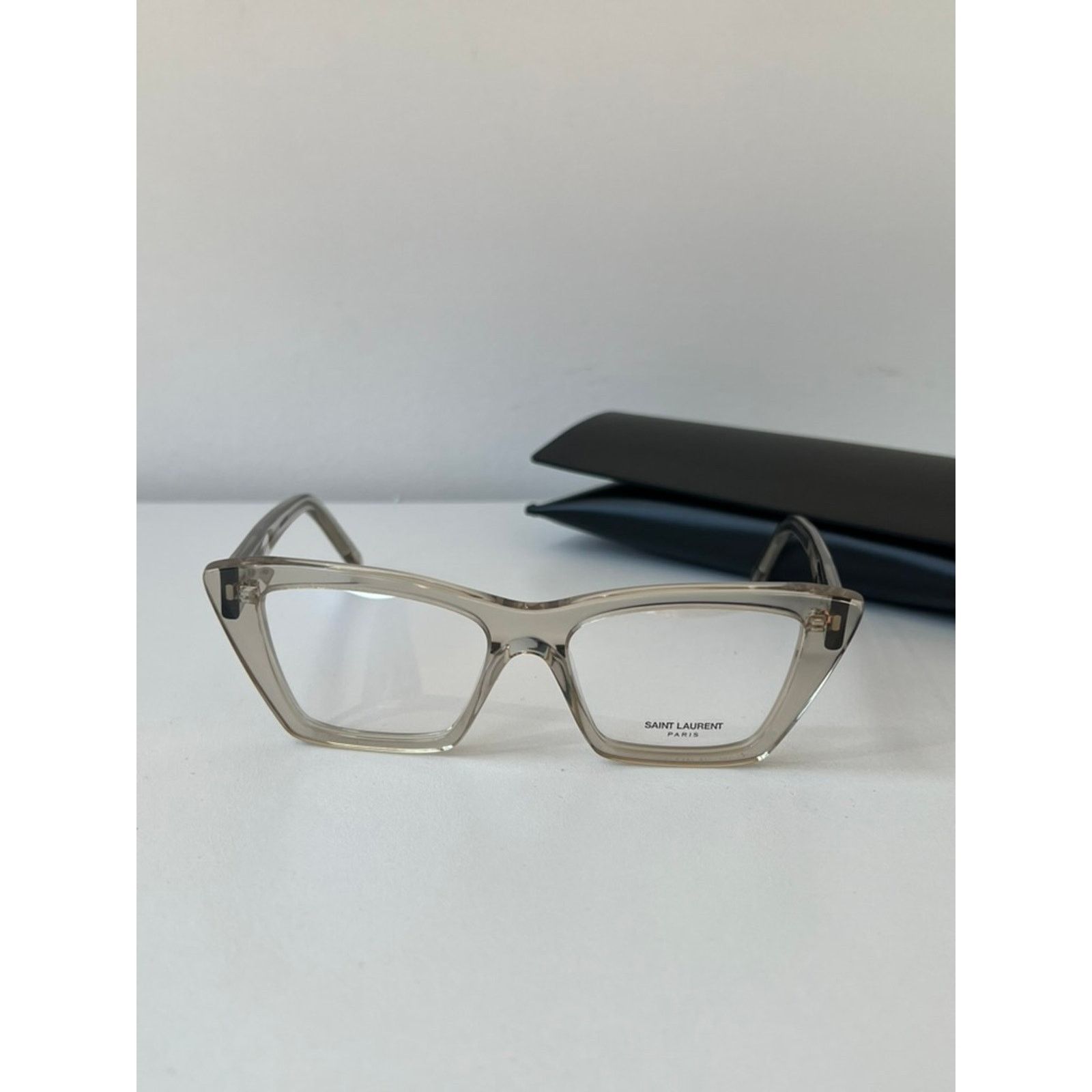 Saint Laurent Paris NEW Saint Laurent SL276 Mica Optical Frame Clear Transparent Size ONE SIZE - 3 Thumbnail