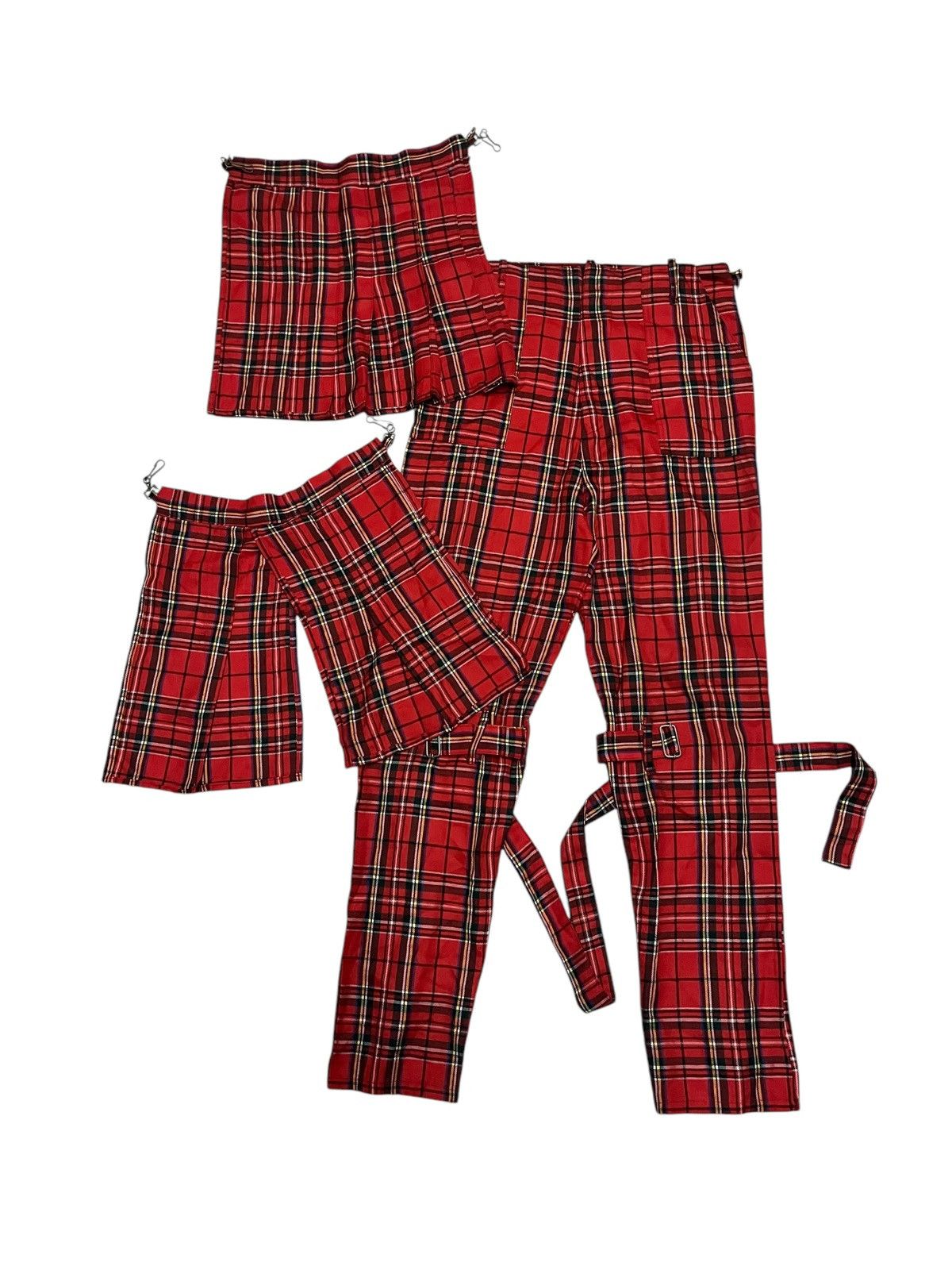 Japanese Brand 🔥Tartan Bondage Punk Checkered Seditionaries Pants Size US 30 / EU 46 - 1 Thumbnail