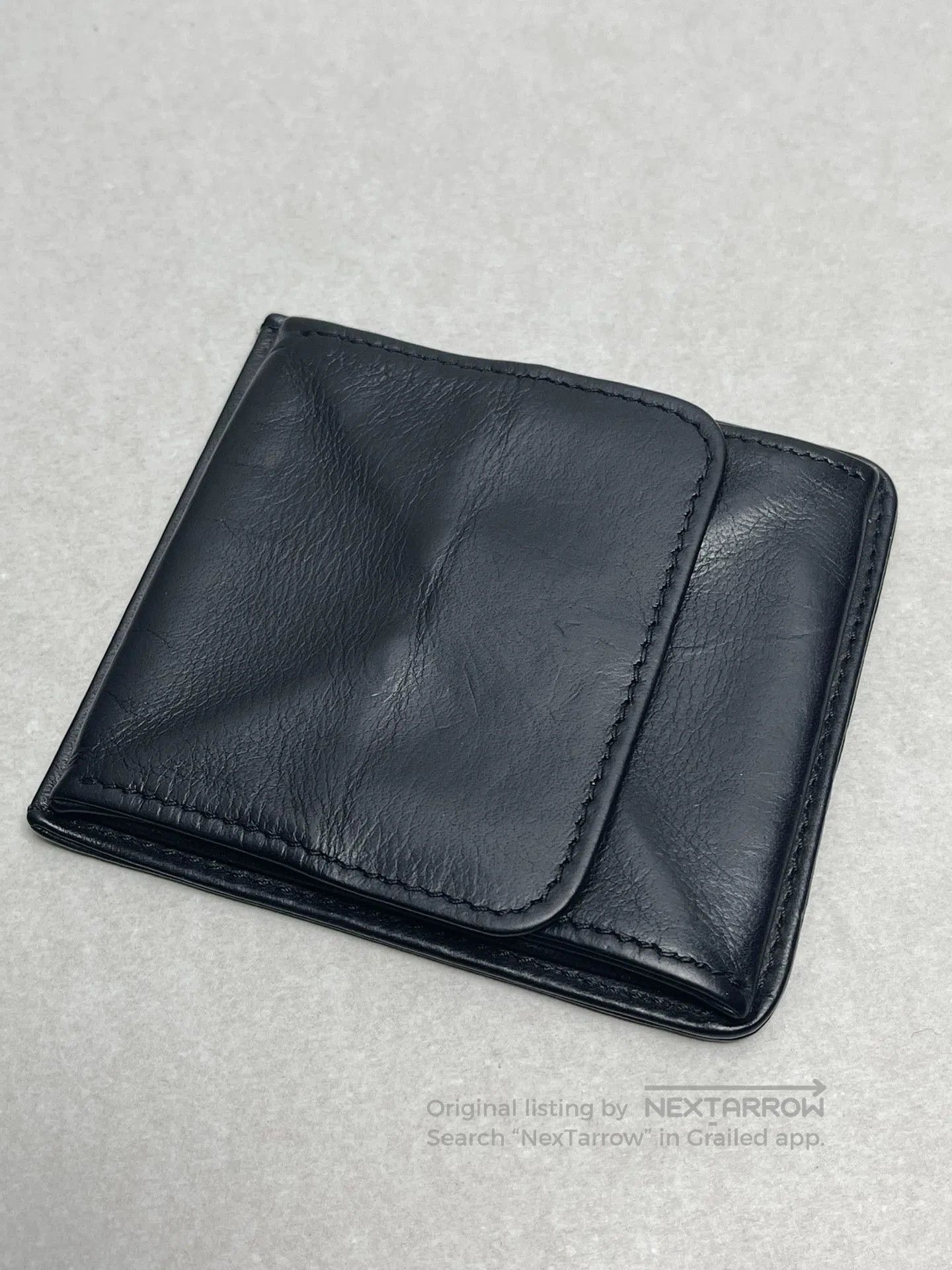 Ann Demeulemeester Ann Demeulemeester Leather Coin Purse. Size ONE SIZE - 2 Thumbnail