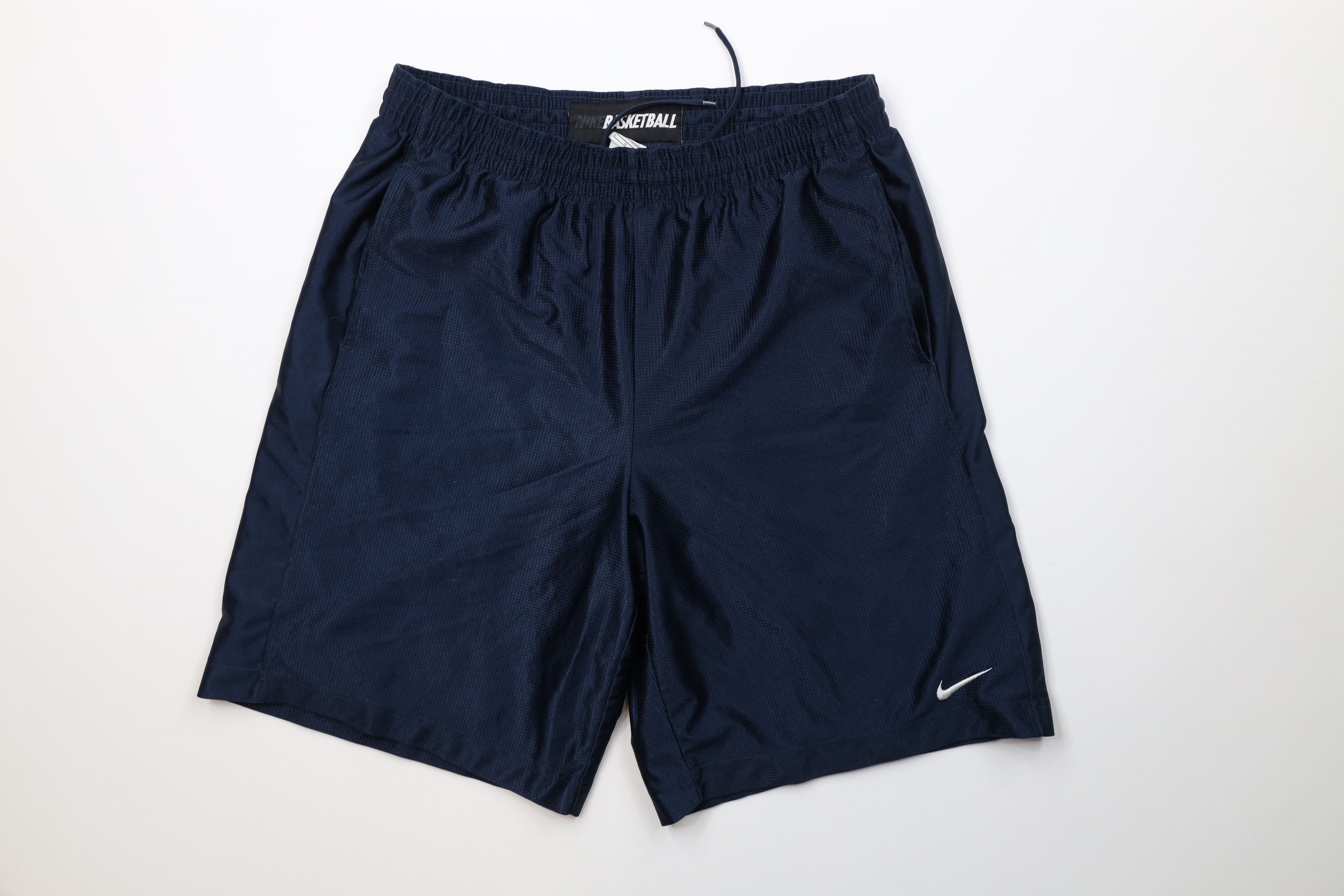 Nike Vintage Y2K Nike Basketball Mini Swoosh Shorts Dazzle Blue Size US 34 / EU 50 - 1 Thumbnail