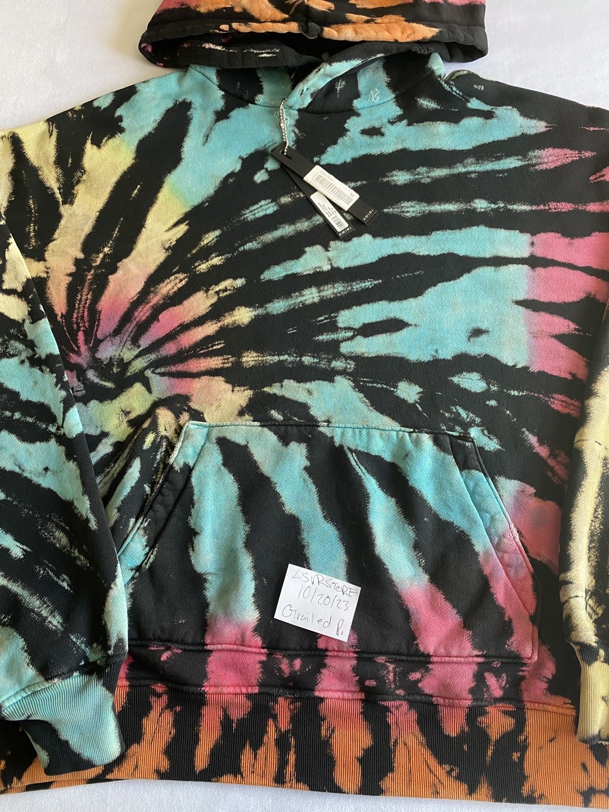 Amiri reverse tie dye hoodie online