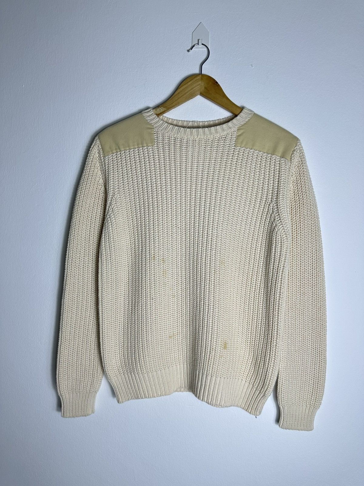 A.P.C. A.P.C Patch Military Knitwear Size US S / EU 44-46 / 1 - 2 Thumbnail