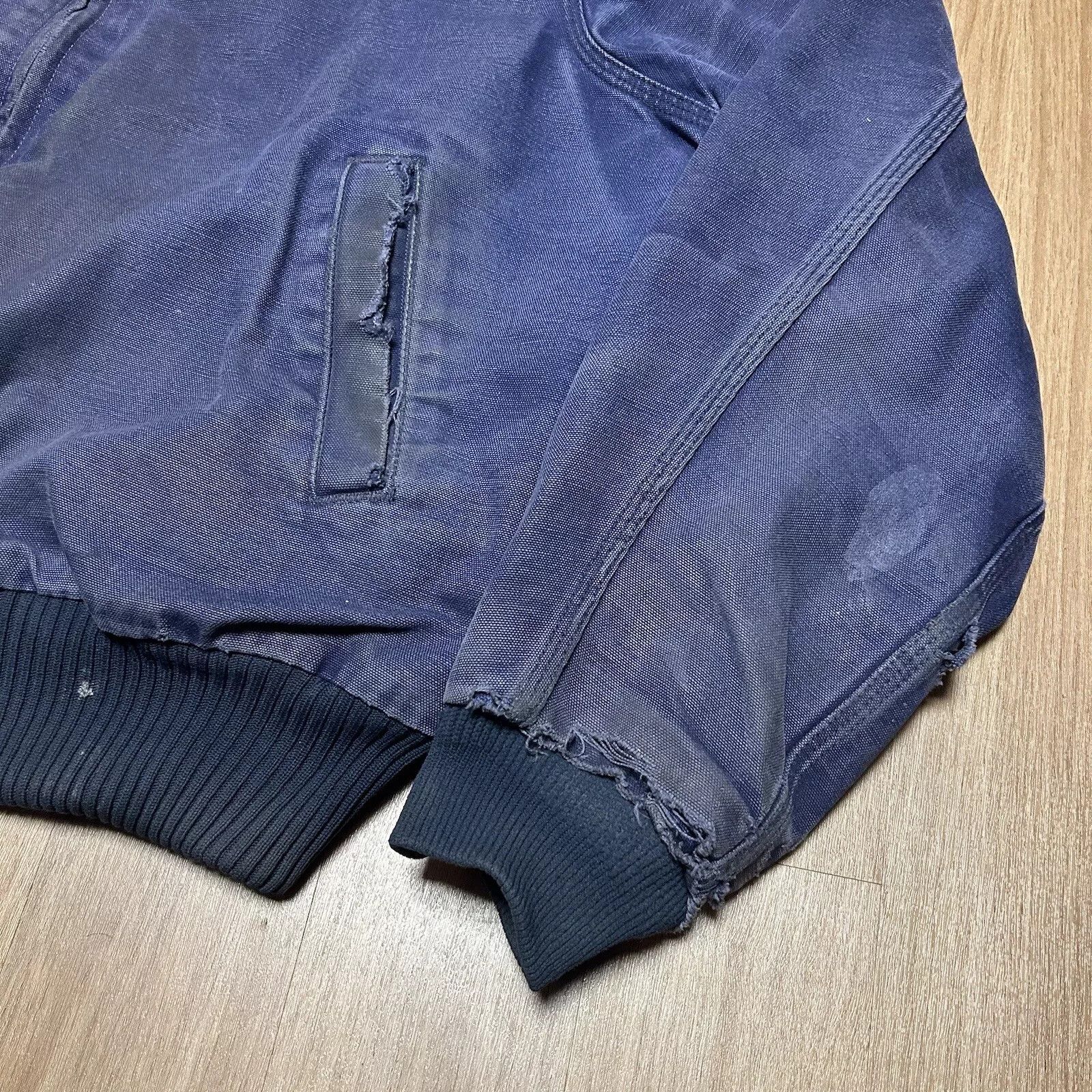 Carhartt Vintage Carhartt Navy Blue Faded Distressed Santa Size US XL / EU 56 / 4 - 10 Thumbnail