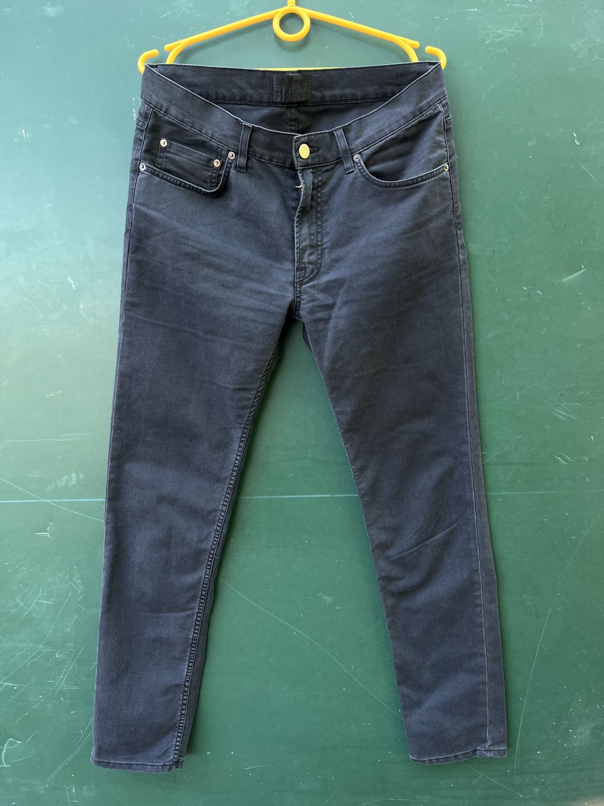 Acne Studios Acne Ace Ups Black 33/32 Size US 33 - 1 Thumbnail