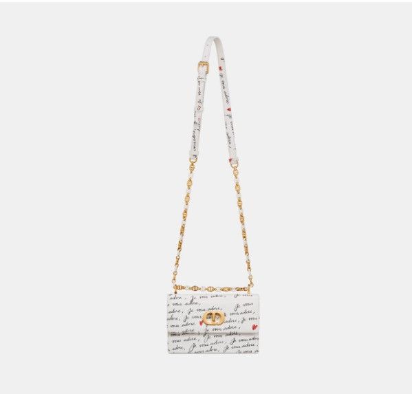 Dior o1w1db10225 Size: OS / S5169UB Caro Mini Bag in White Size ONE SIZE - 4 Thumbnail