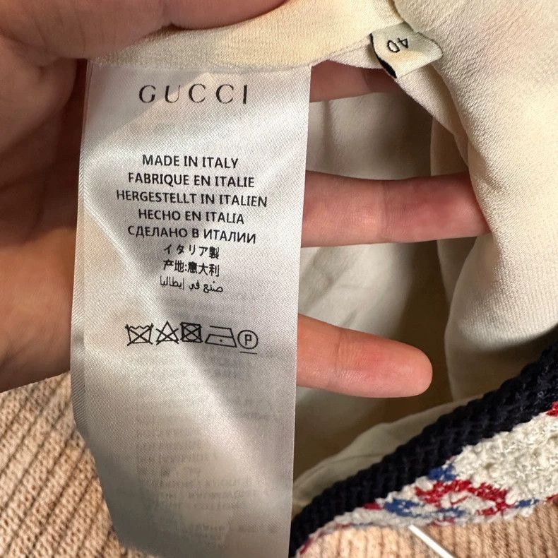 Gucci Gucci Full-print old-fashioned tweed small fragrant style c Size US XXS / EU 40 - 5 Thumbnail