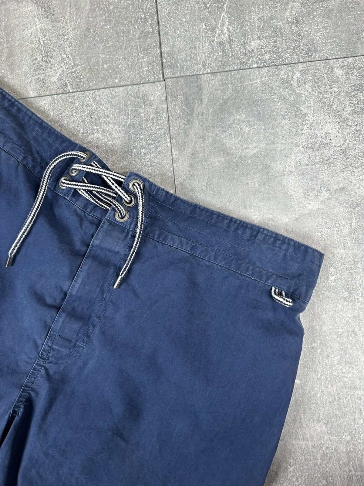 Polo Ralph Lauren Polo Ralph Lauren 3 Swimwear Blue Retro Shorts Size US 34 / EU 50 - 10 Thumbnail