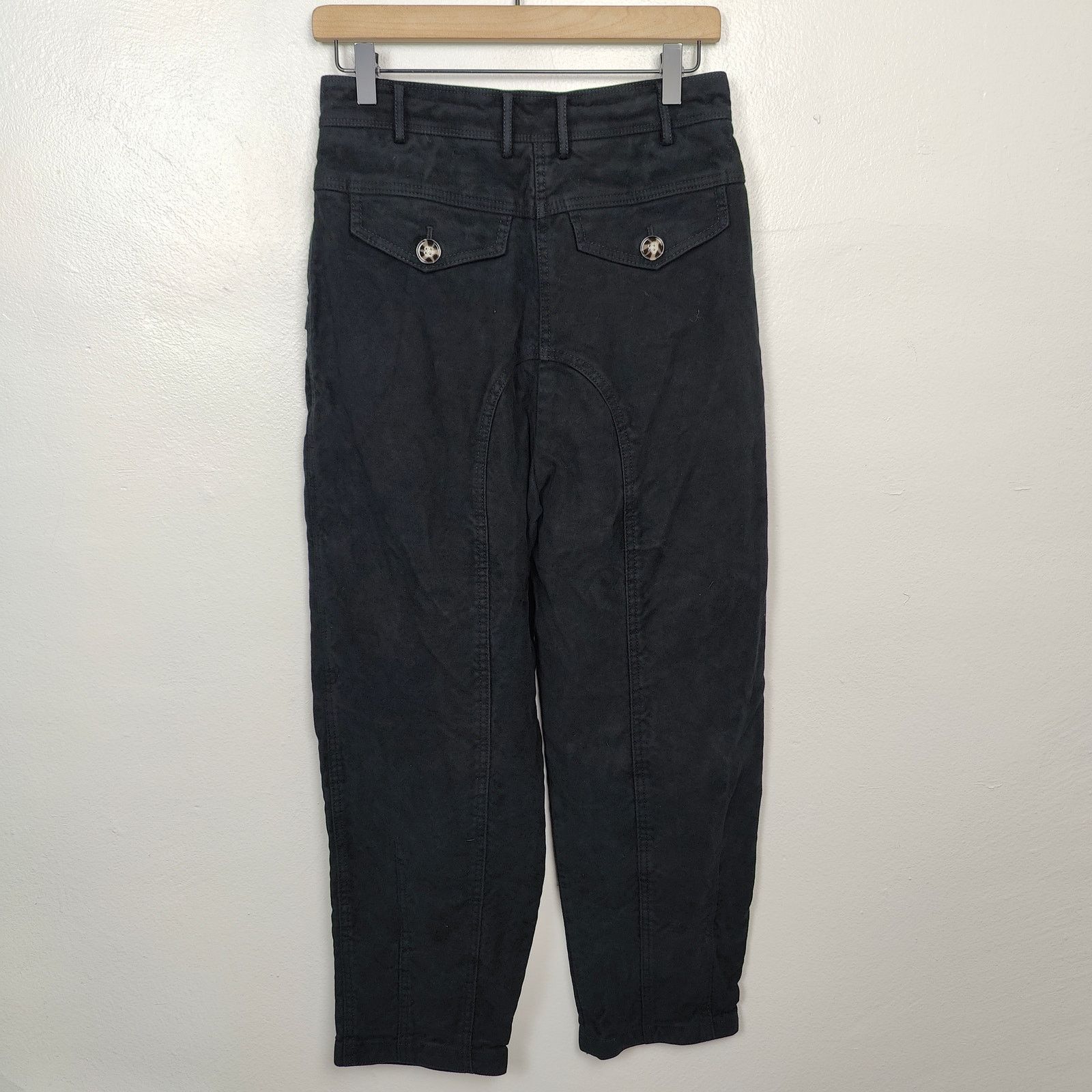 Aritzia Aritzia Babaton Pants Pants Womens 6 Black Satin Barrel Size 28" / US 6 / IT 42 - 4 Thumbnail