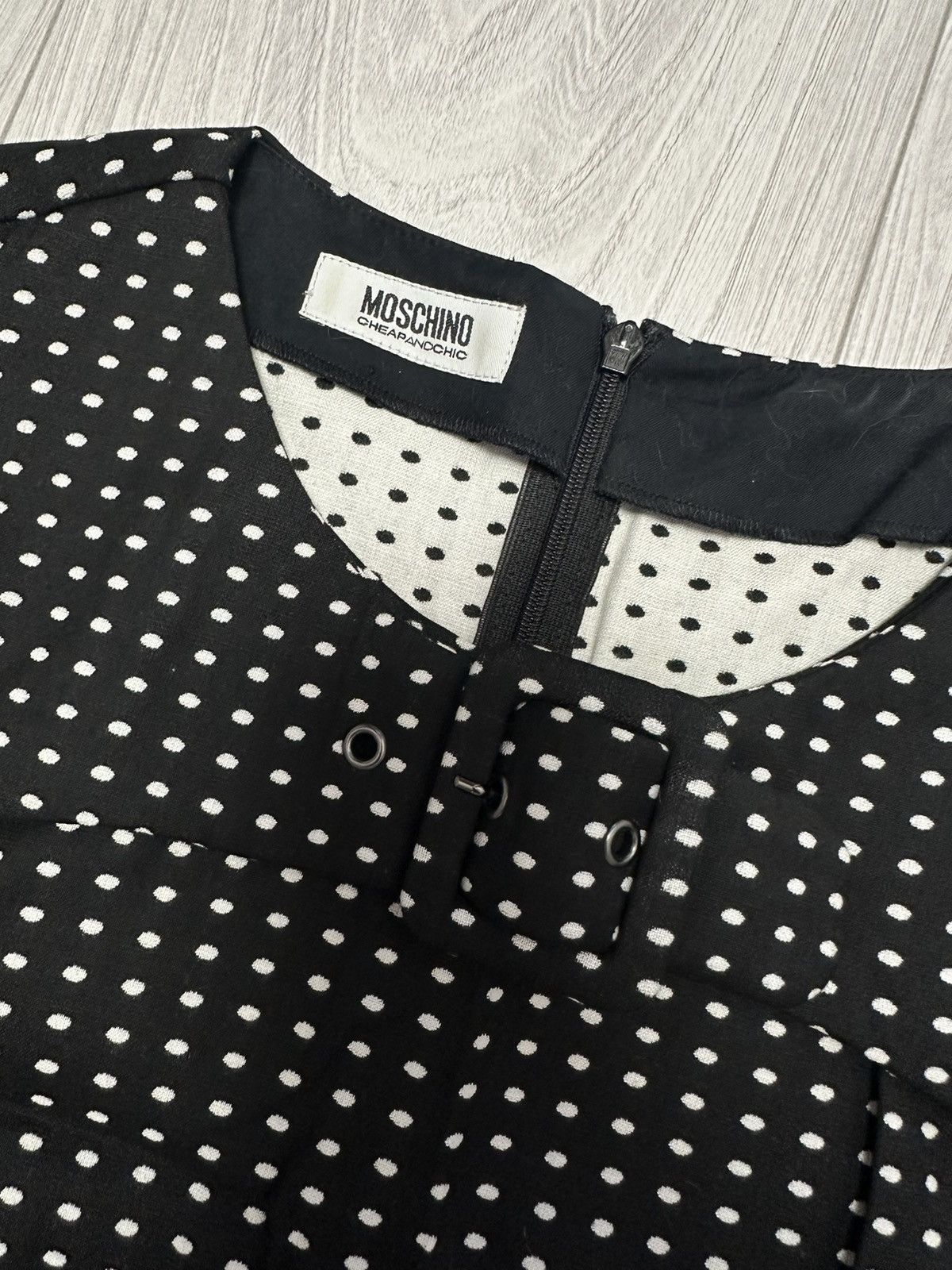 Designer × Moschino × Vintage Vintage dress Moschino Size M / US 6-8 / IT 42-44 - 5 Thumbnail
