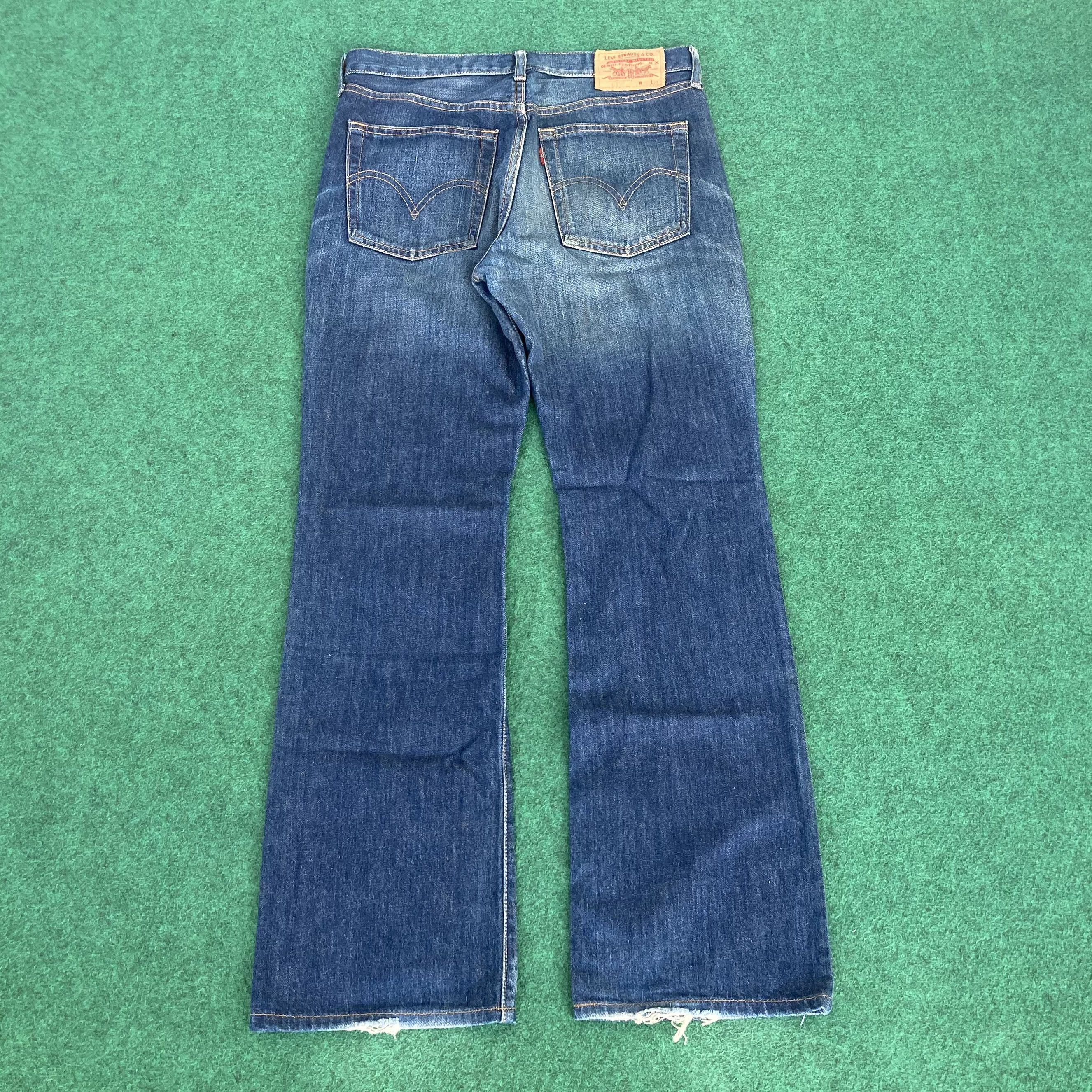 Levi's × Vintage Vtg Levis 517 Denim Flare Sz 31 Bootcut Jeans Size US 31 - 10 Thumbnail