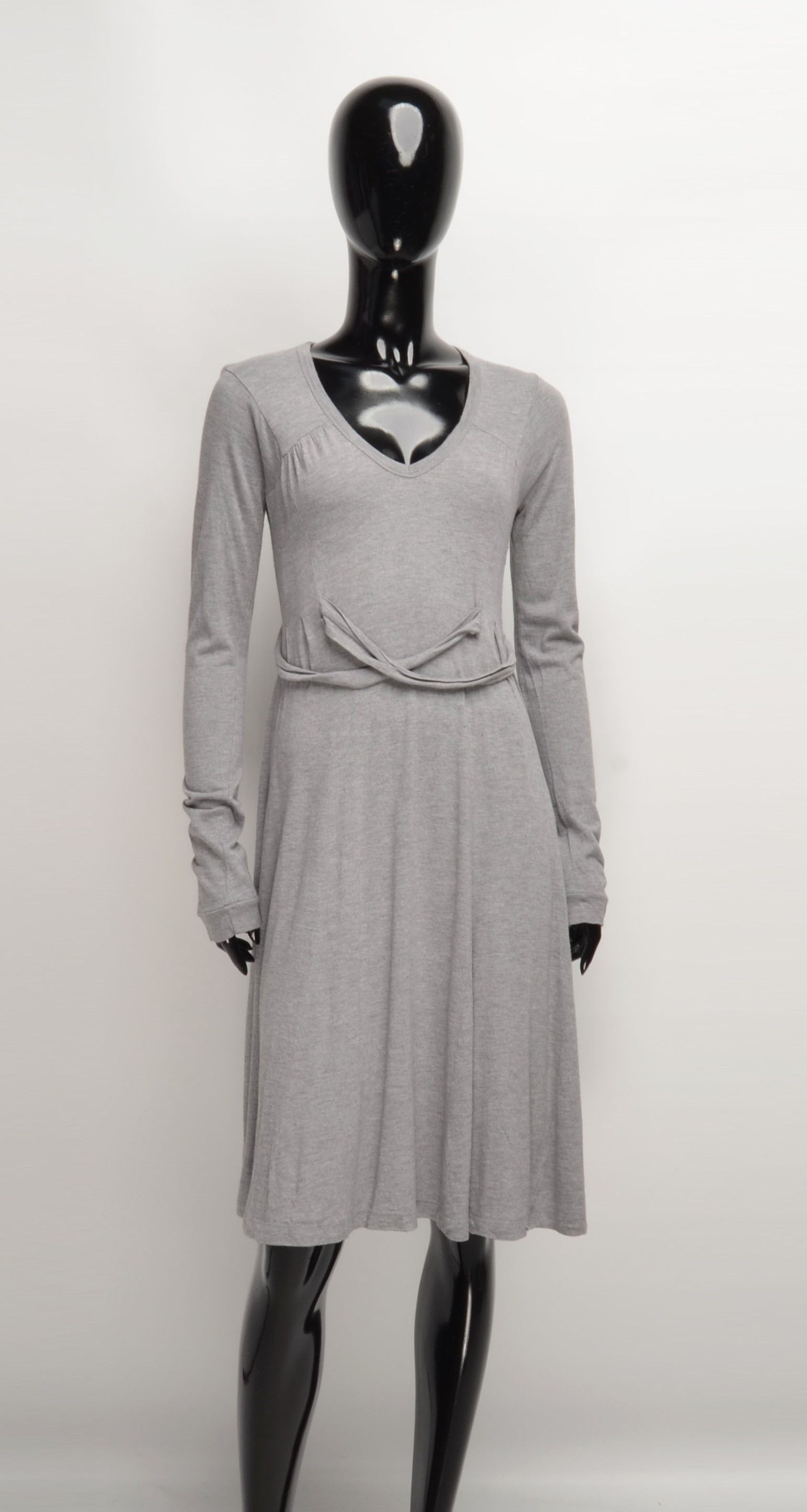 CLOSED × Marithe + Francois Girbaud × Vintage Closed by Marithe Francois Girbaud V-Neck Long Sleeve Dress Size S / US 4 / IT 40 - 1 Thumbnail