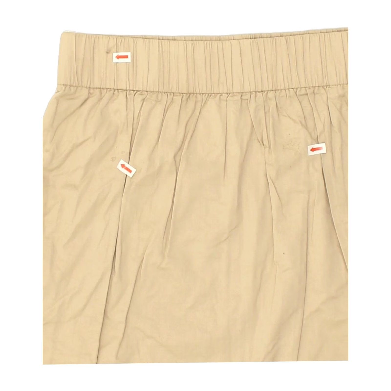 J.Crew J. CREW Womens Skirt Beige Cotton Small US 4 W28 Straight Size 28" / US 6 / IT 42 - 3 Thumbnail