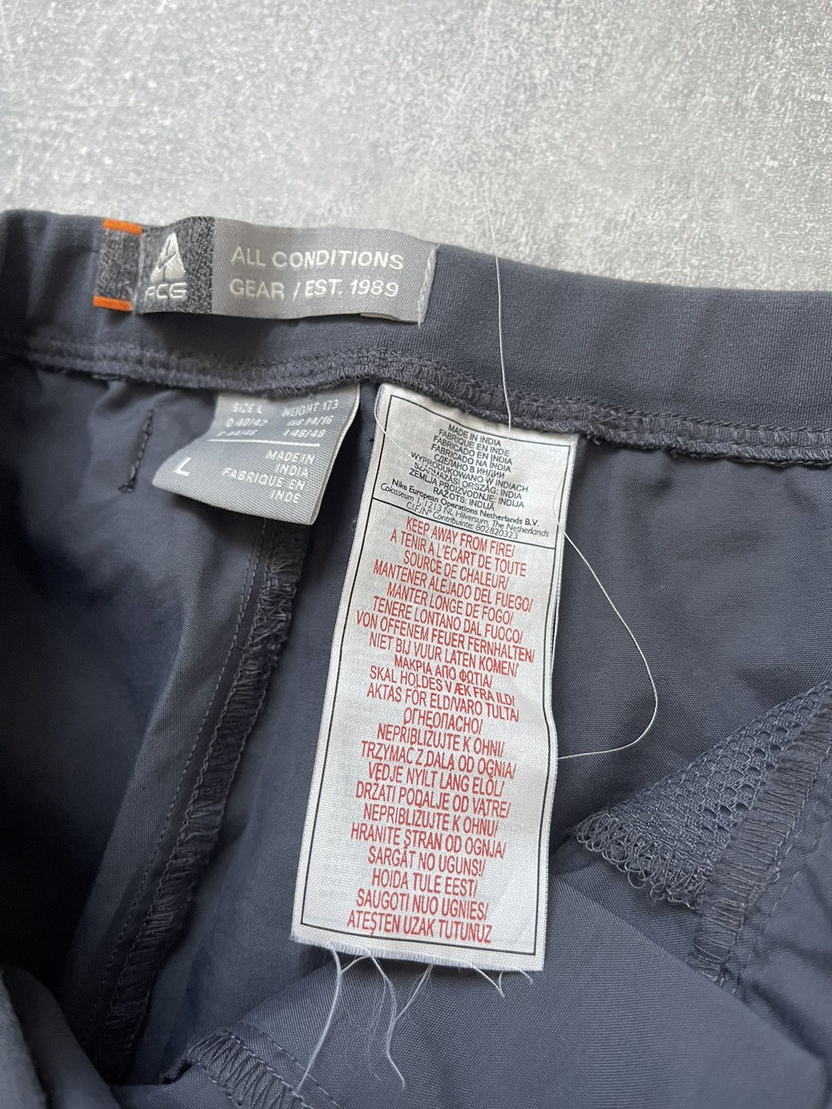Nike × Nike ACG × Vintage Vintage Nike ACG Pants transformer 2in1 pants+shorts Size US 34 / EU 50 - 7 Thumbnail