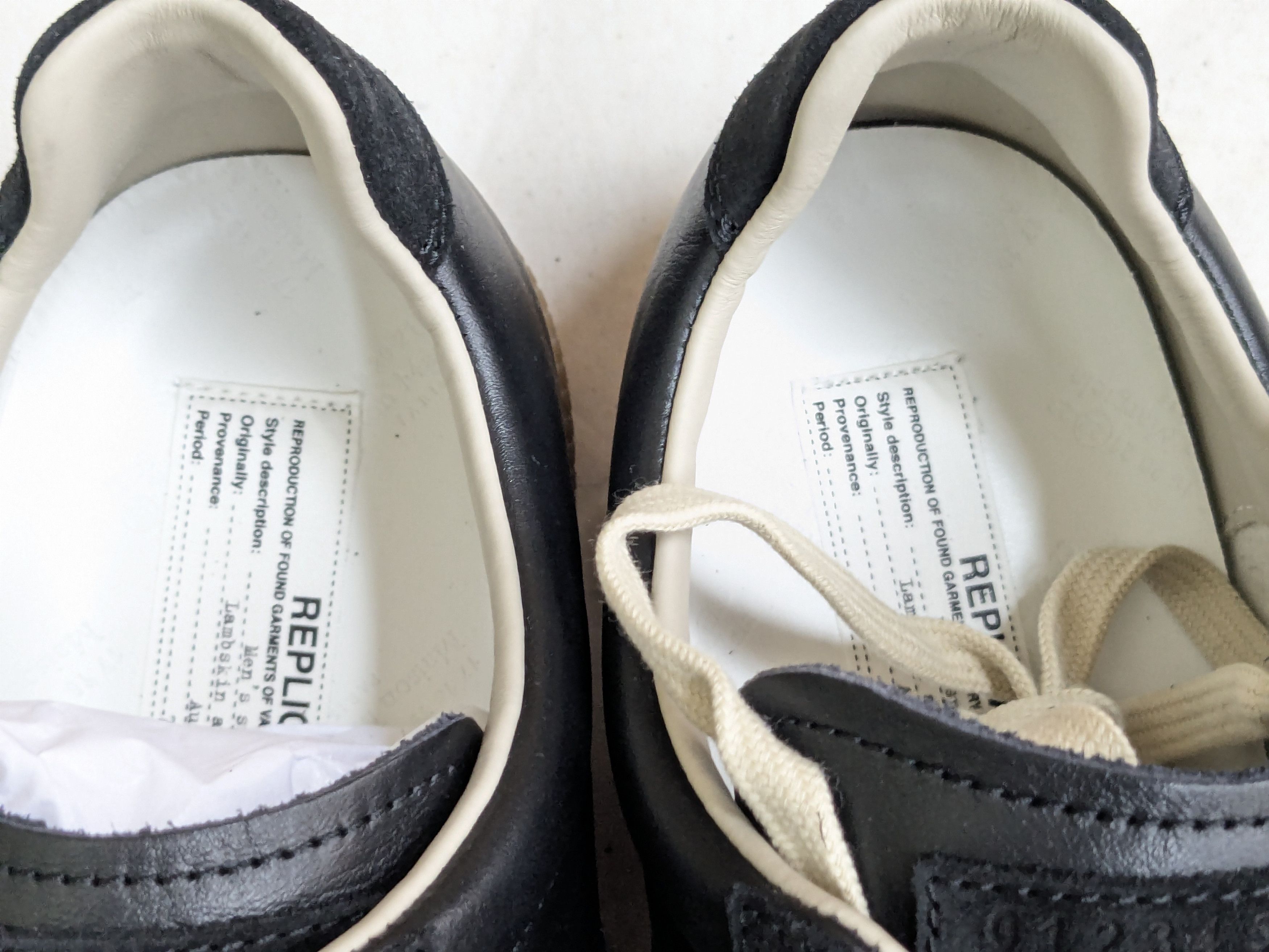 Maison Margiela Maison Margiela Replica GAT Black 11 44 Gum Low Tops Size US 11 / EU 44 - 8 Thumbnail