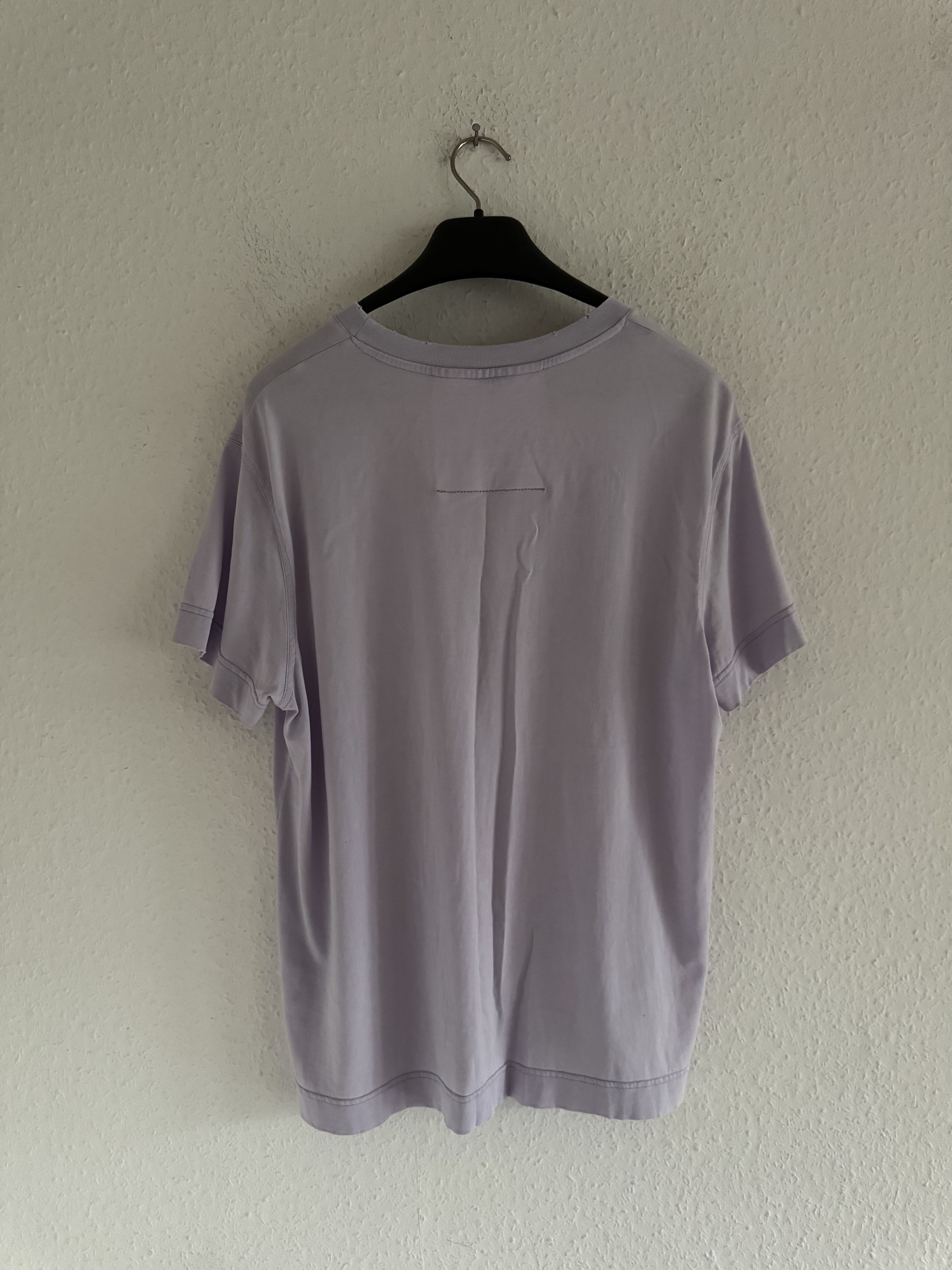 Givenchy Barbed Wire Flocked Logo T-Shirt Lilac Size US M / EU 48-50 / 2 - 8 Thumbnail