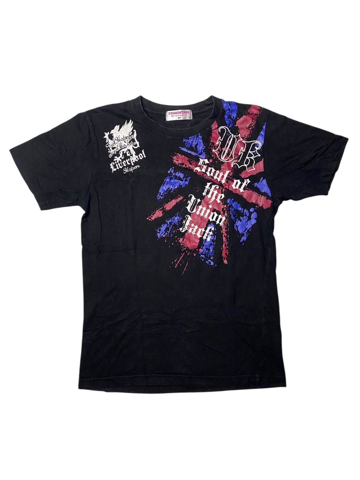 2000's Commontage Britflag Poem Shirt