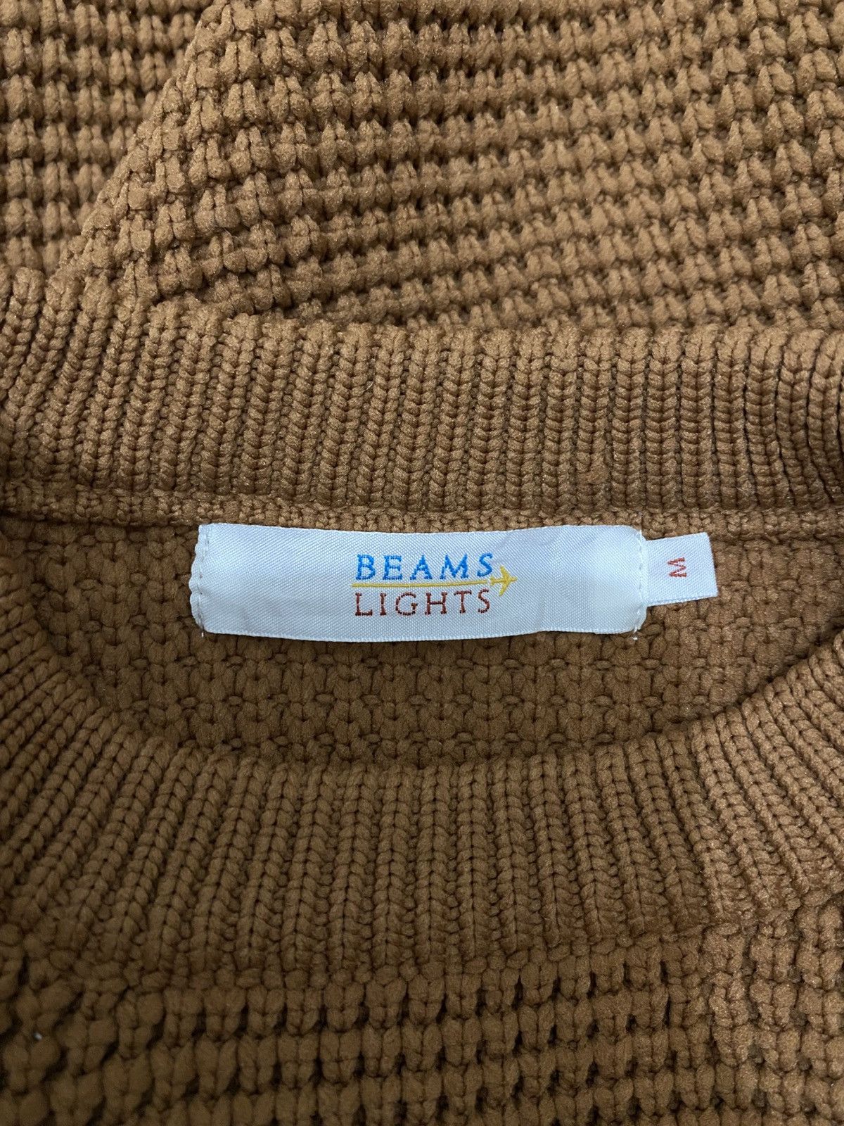 Beams Plus × Japanese Brand Beams Waffle Knitwear Sweater Shirt Size US M / EU 48-50 / 2 - 5 Thumbnail