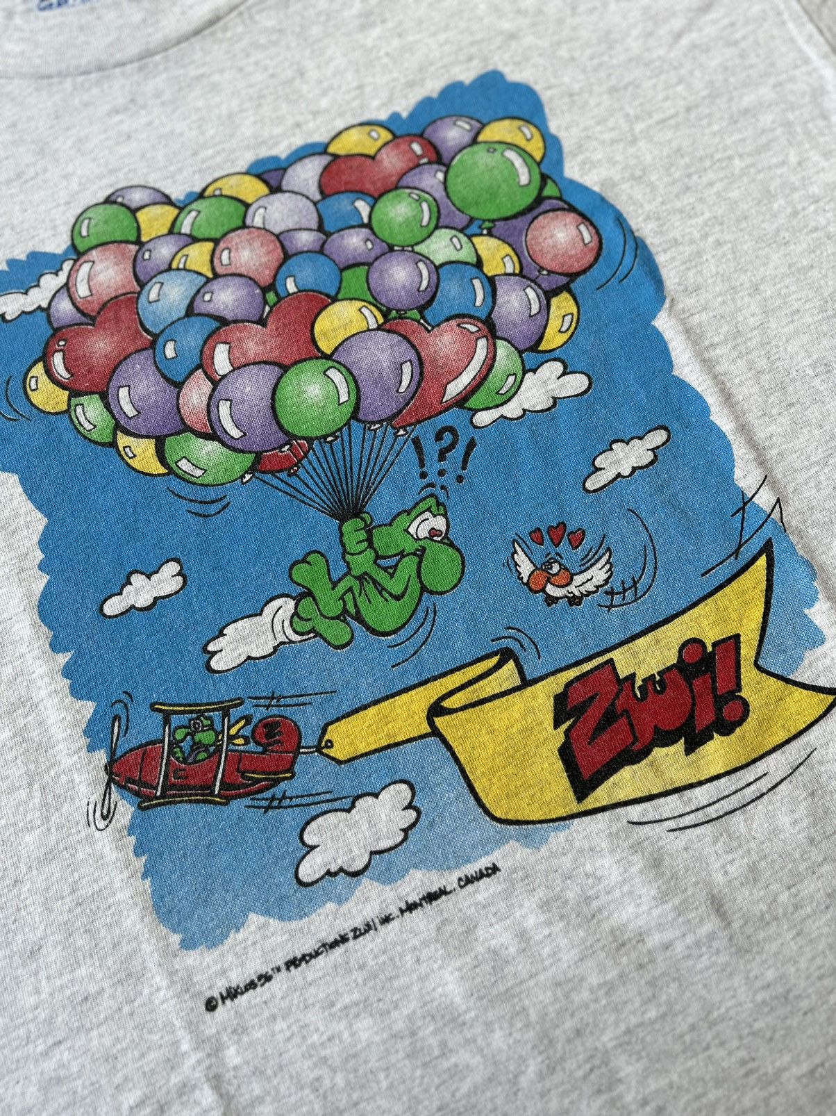 Vintage Vintage 1996 zwi productions graphic tee Size US L / EU 52-54 / 3 - 3 Thumbnail