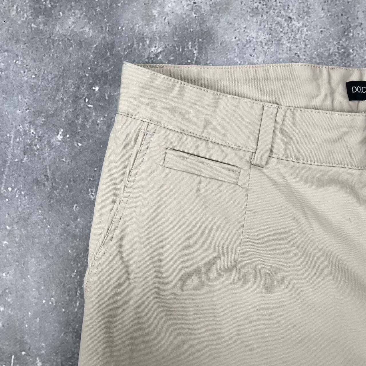Dolce & Gabbana Dolce & Gabbana Chino Regular Fit Pants Beige Size EUR 46 Size US 32 / EU 48 - 6 Thumbnail