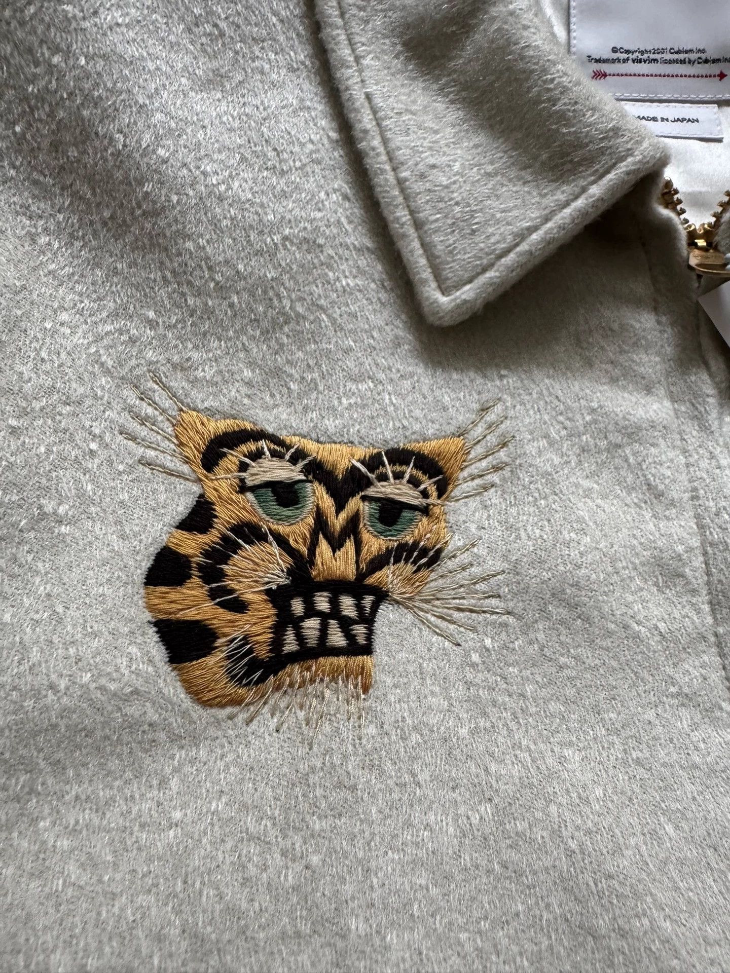 Visvim VISVIM 25AW NORAD SILK BLOUSON Tiger Embroidery White M/L Size US M / EU 48-50 / 2 - 3 Thumbnail