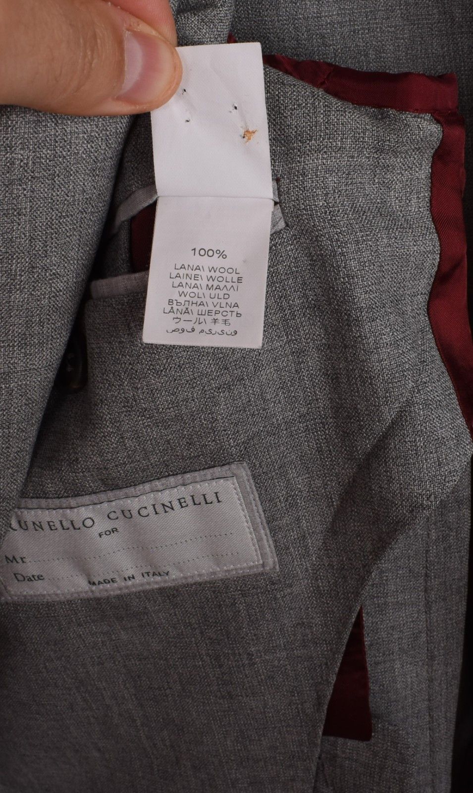Brunello Cucinelli Brunello Cucinelli Men Jacket Light Blazer light 52/L, S1530 Size US L / EU 52-54 / 3 - 6 Thumbnail