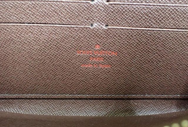 Louis Vuitton Louis Vuitton Damier Ebene Zippy Brown Wallet Size ONE SIZE - 10 Thumbnail