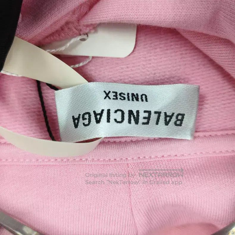 Balenciaga Balenciaga Pink Hooded Long Sleeve Sweatshirt Size US XS / EU 42 / 0 - 4 Thumbnail