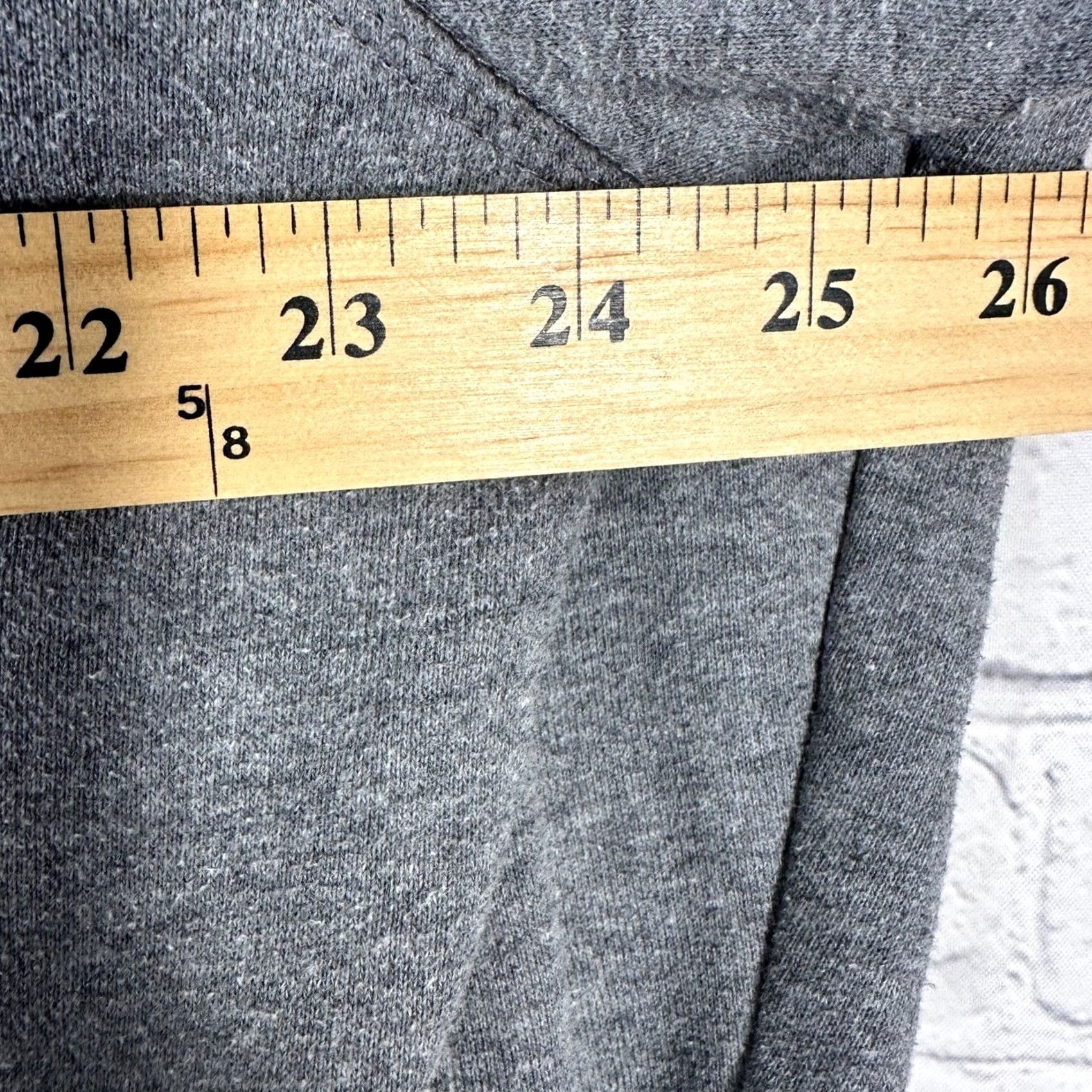 Vintage Burlebo Mens Gray American Flag Trout Fishing Hoodie Sweatshirt Raglan Large L Size US L / EU 52-54 / 3 - 4 Thumbnail