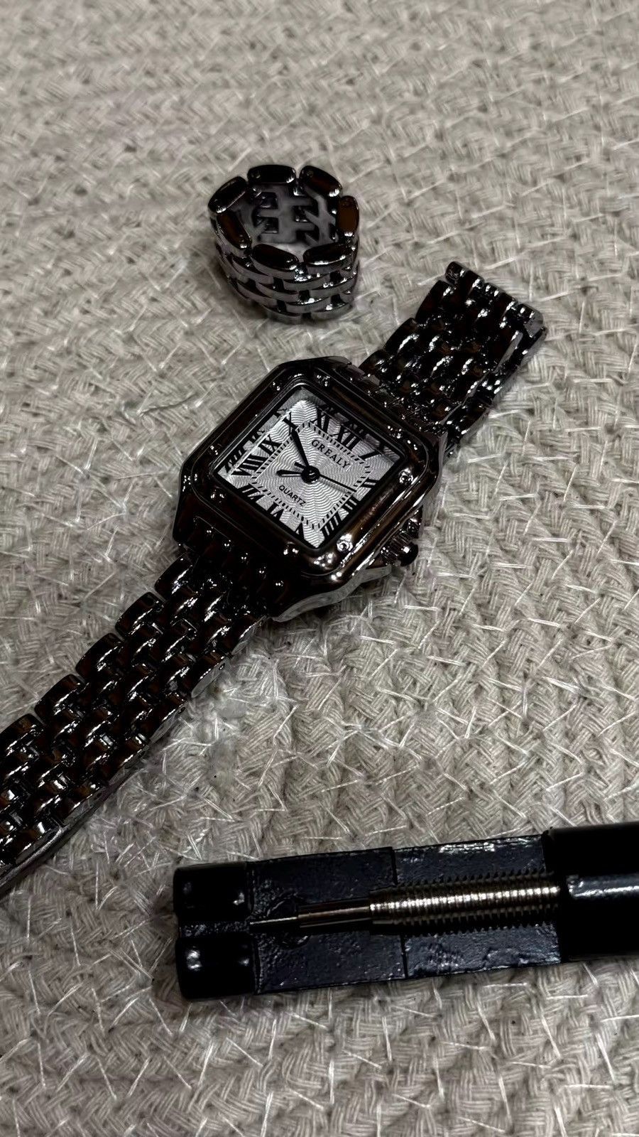 Jewelry × Vintage Vintage 90s retro luxury style watch Size ONE SIZE - 5 Thumbnail