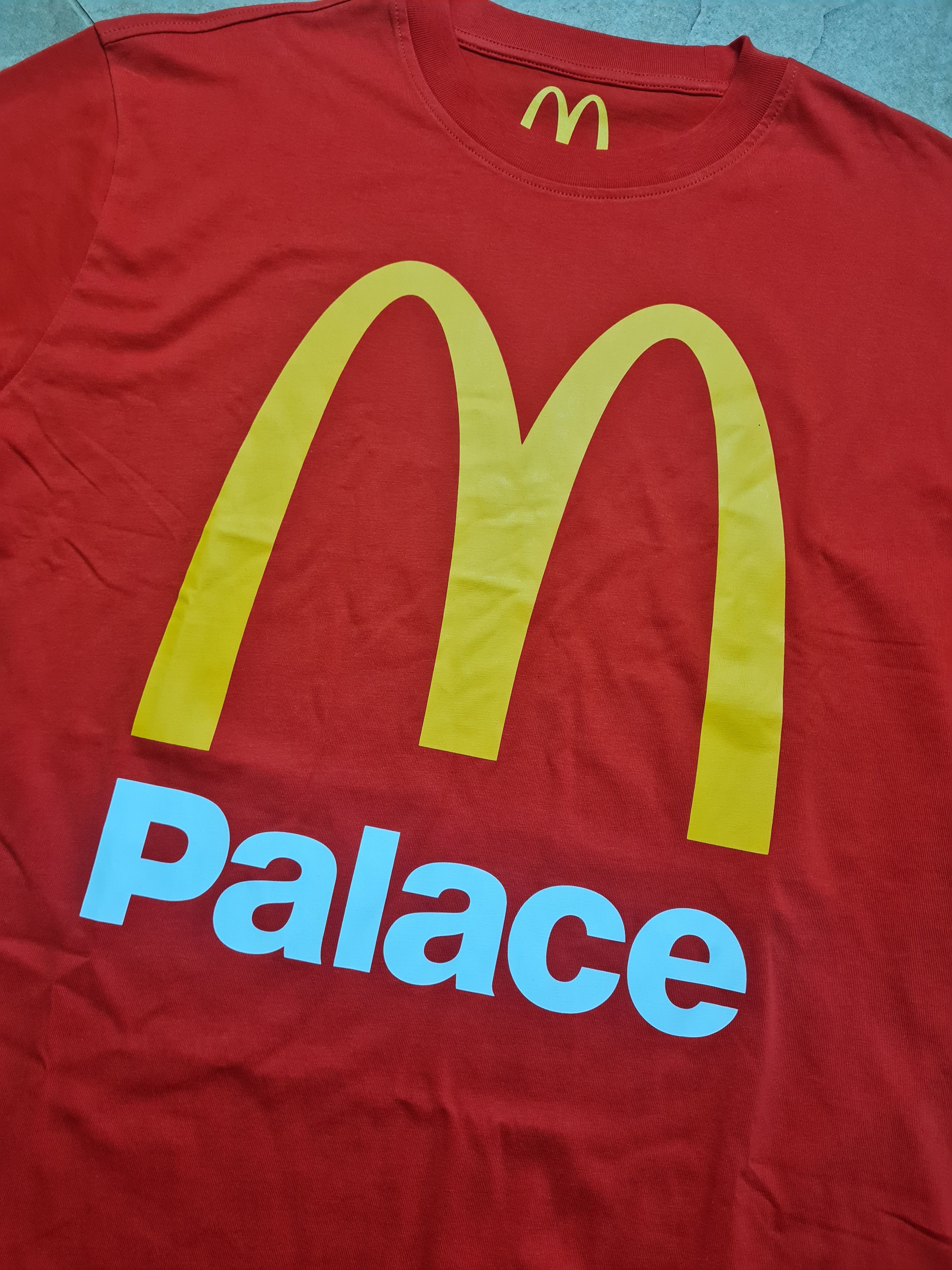 Palace Vintage Rare T-shirt PALACE McDonald's red size XL Size US XL / EU 56 / 4 - 7 Thumbnail