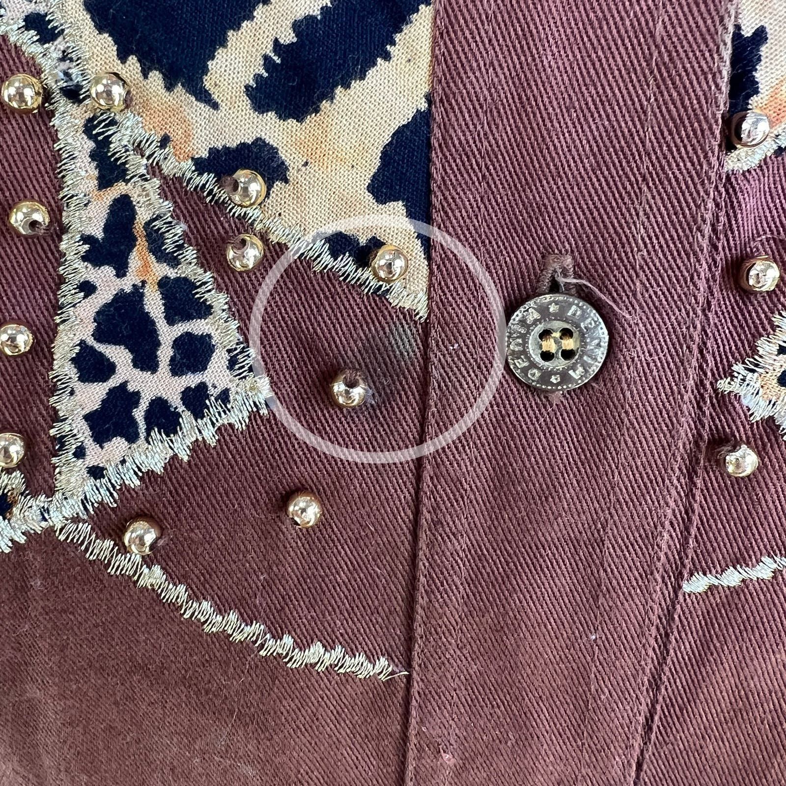 Other × Vintage Vintage Ashley Stewart Button Up Shirt Leopard Print Brown Size XXL / US 16-18 / IT 52-54 - 5 Thumbnail