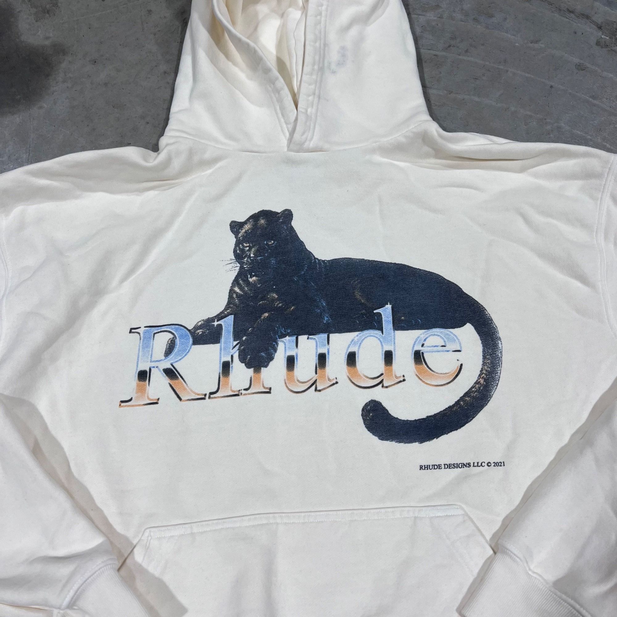 Rhude NEW RHUDE LEOPARD HOODIE SZ SMALL Size US S / EU 44-46 / 1 - 3 Thumbnail
