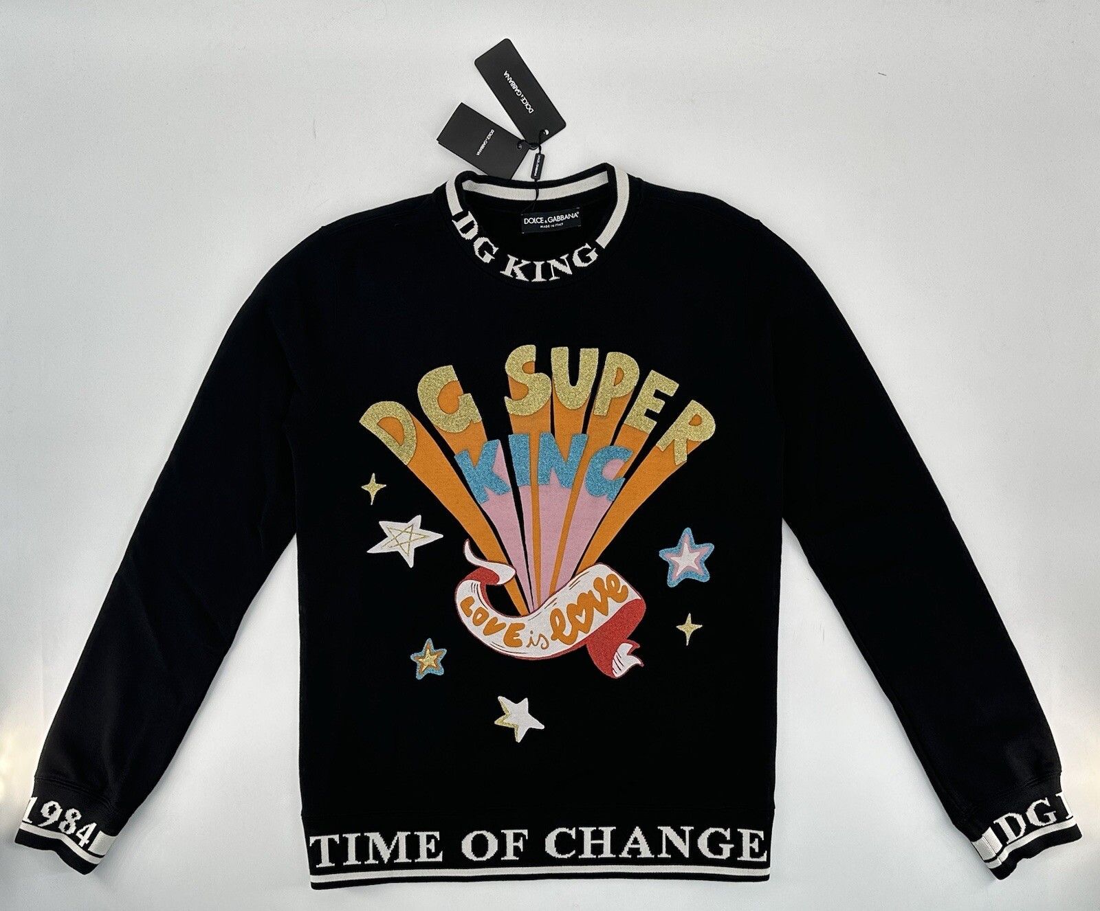 Dolce & Gabbana Size-54/XXL Dolce&Gabbana New Men's Sweatshirt Size US XL / EU 56 / 4 - 4 Thumbnail