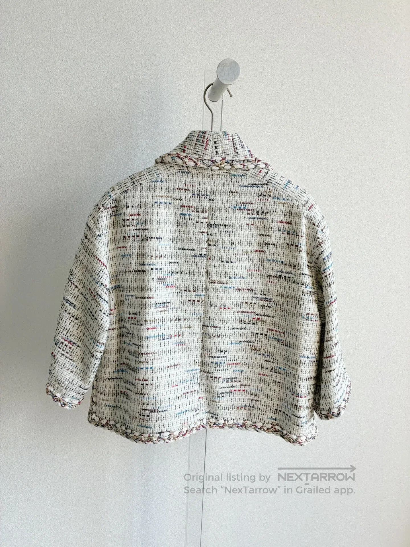 Chanel Chanel Greek Series Tweed Short Jacket. Size XXS / US 00 / IT 34 - 3 Thumbnail