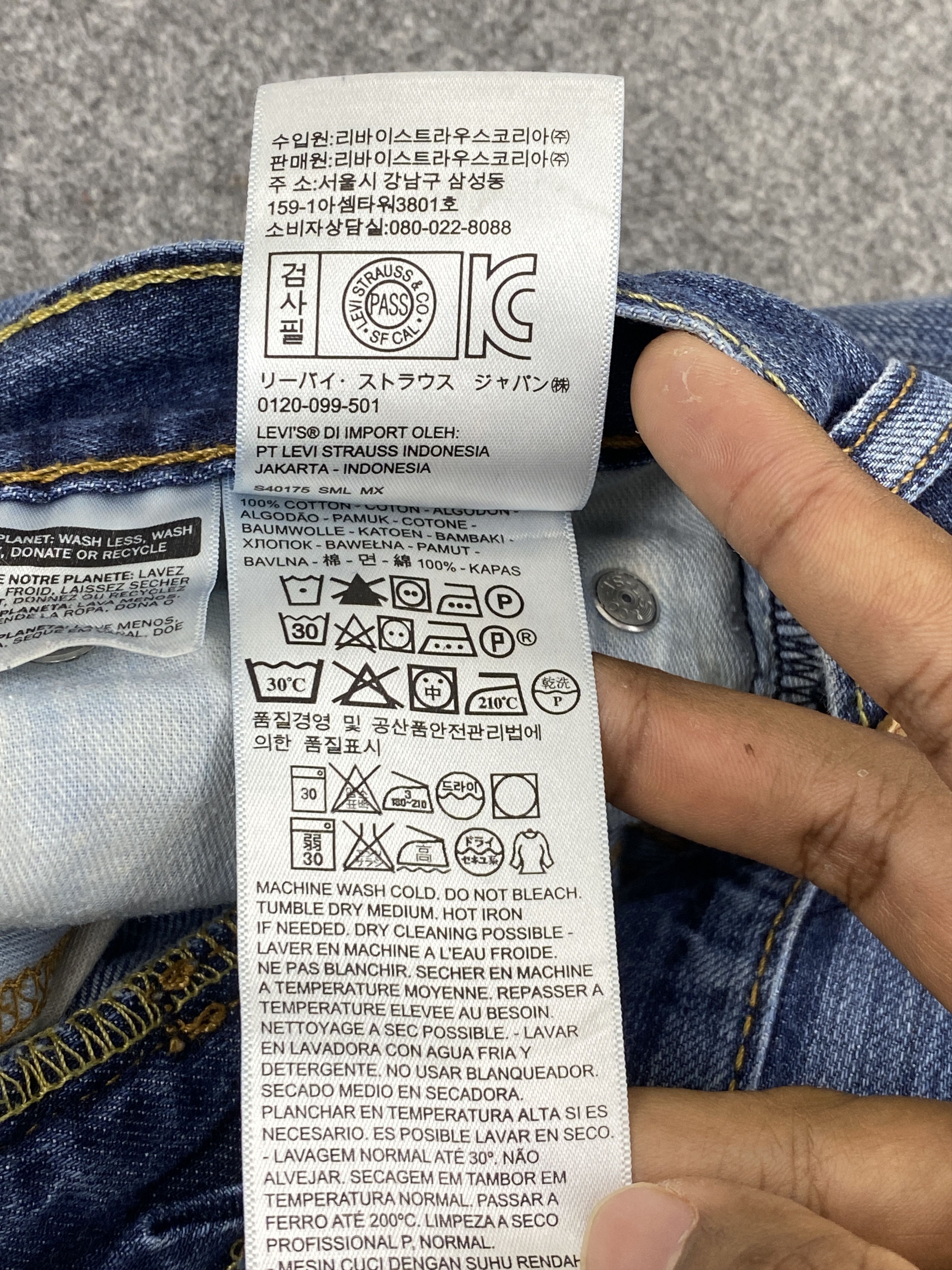 Levi's Faded Blue Vintage Levis 514 Jeans DP2325 Size US 28 / EU 44 - 13 Thumbnail