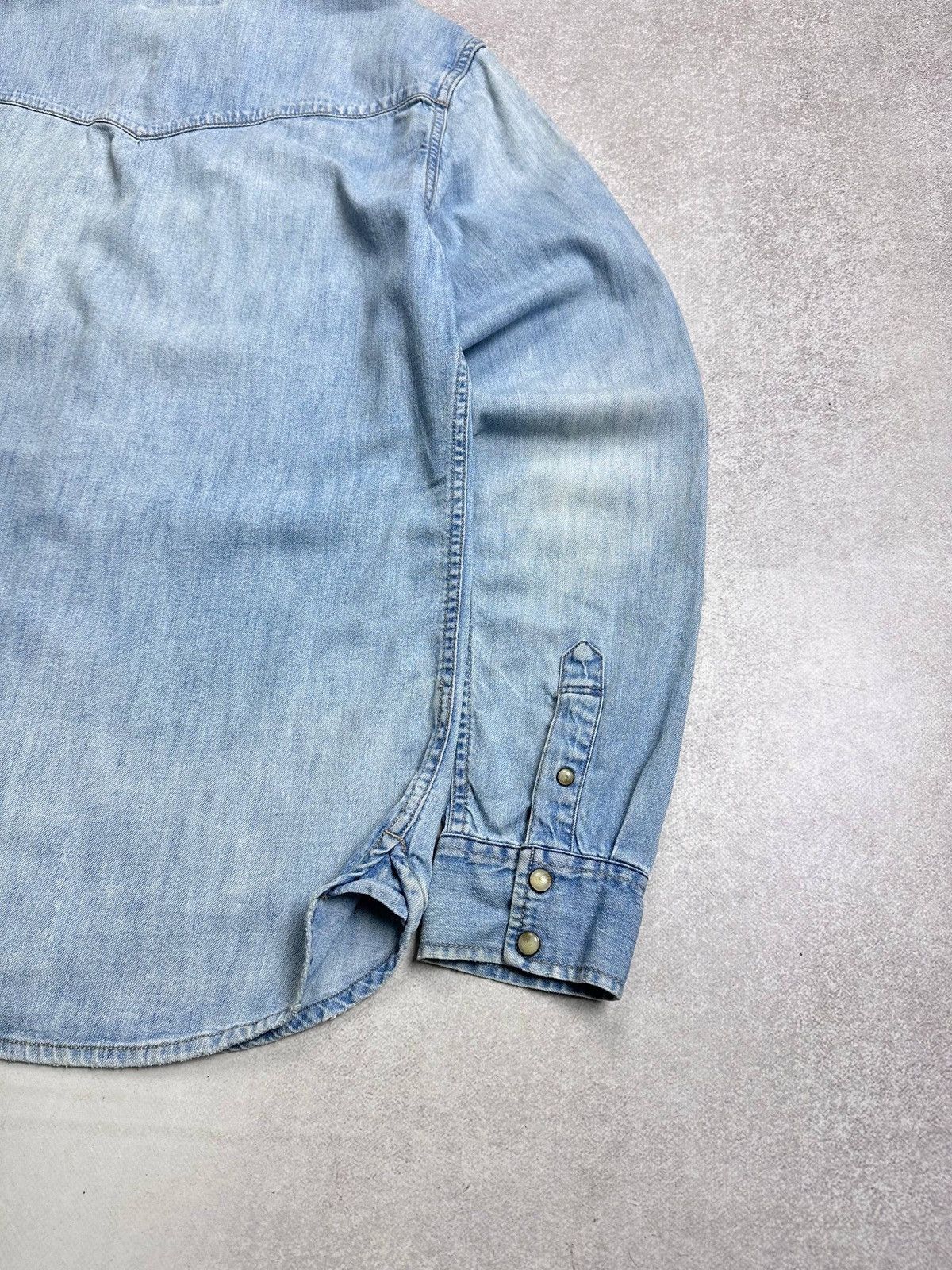 Allsaints Allsaints Cannon Ls Shirt Denim M Size US M / EU 48-50 / 2 - 8 Thumbnail