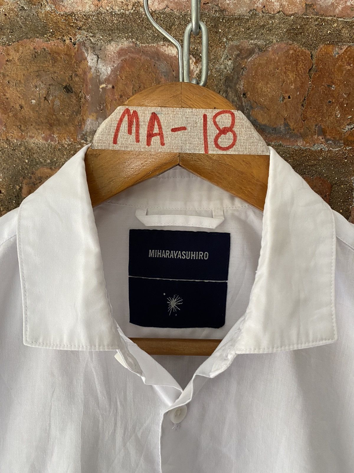 Maison MIHARA YASUHIRO 2000s white casual shirt Size US S / EU 44-46 / 1 - 5 Thumbnail