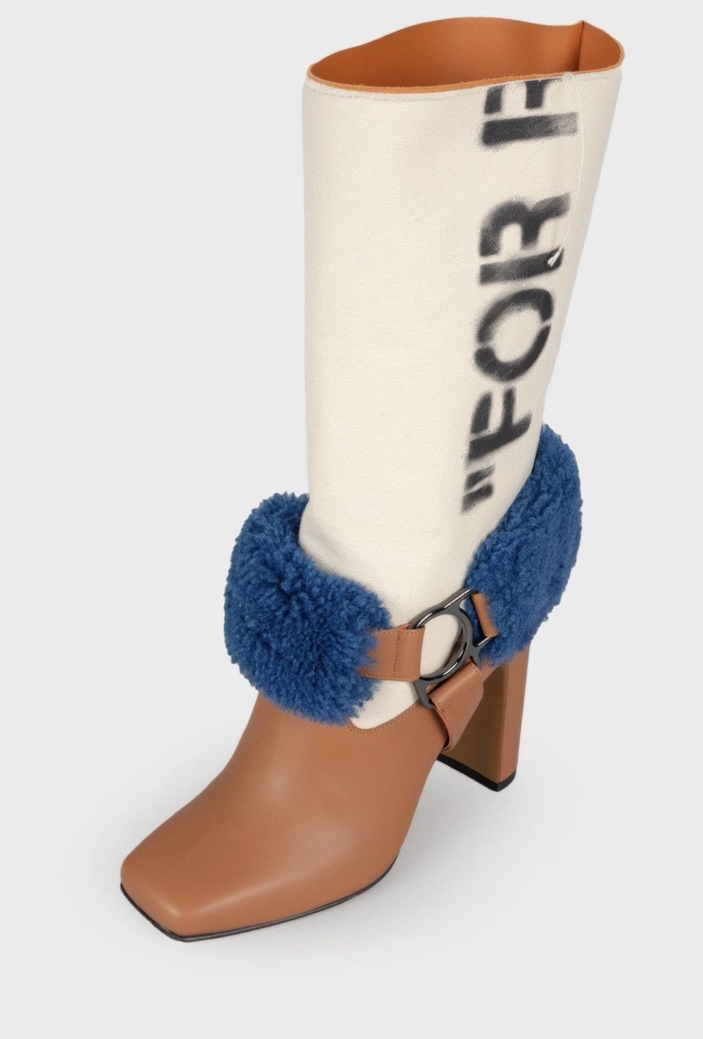 Off-White Off white Boots for Riding Size US 8 / IT 38 - 3 Thumbnail
