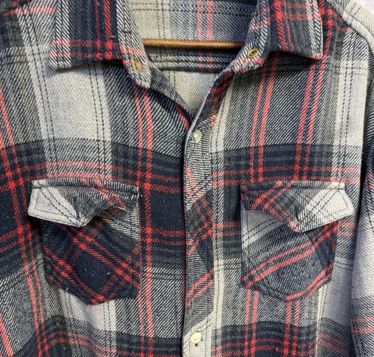 Hurley Vintage Hurley INT Flannel Long Sleeve Button-Up Shirt Size US XL / EU 56 / 4 - 3 Thumbnail