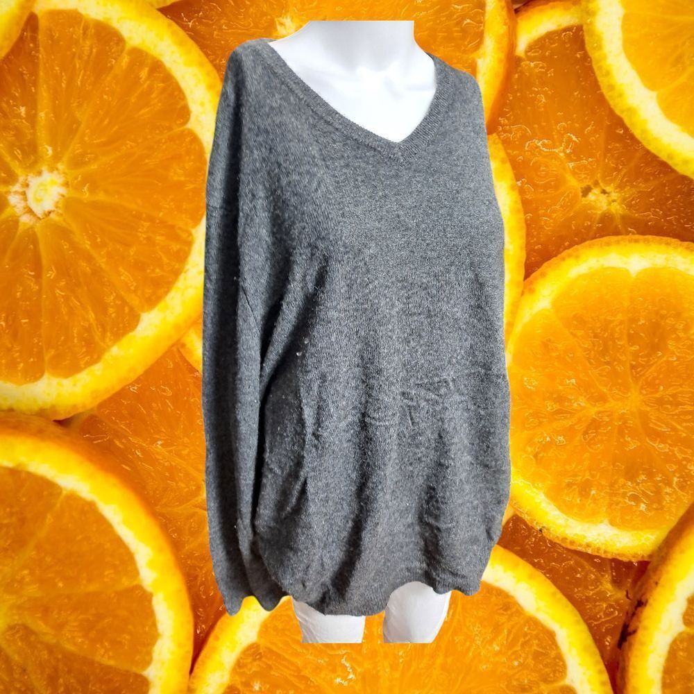 Club Room Cashmere Club Room Luxury 100% Cashmere V-Neck Sweater Soft Size US XL / EU 56 / 4 - 6 Thumbnail