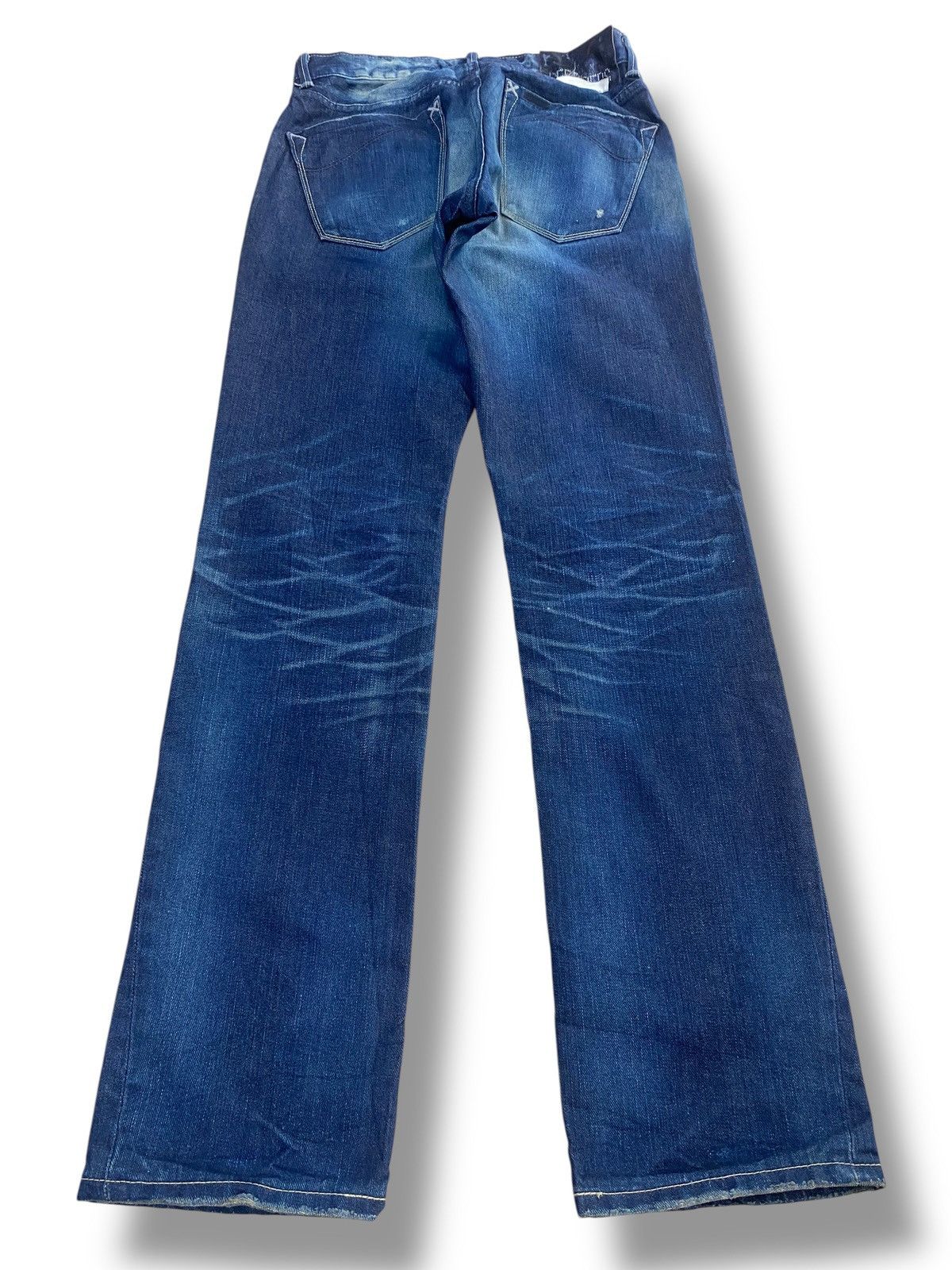 Japanese Brand Japanese Brand Light Faded Wash Style Straight Cut Jeans Size US 28 / EU 44 - 3 Thumbnail