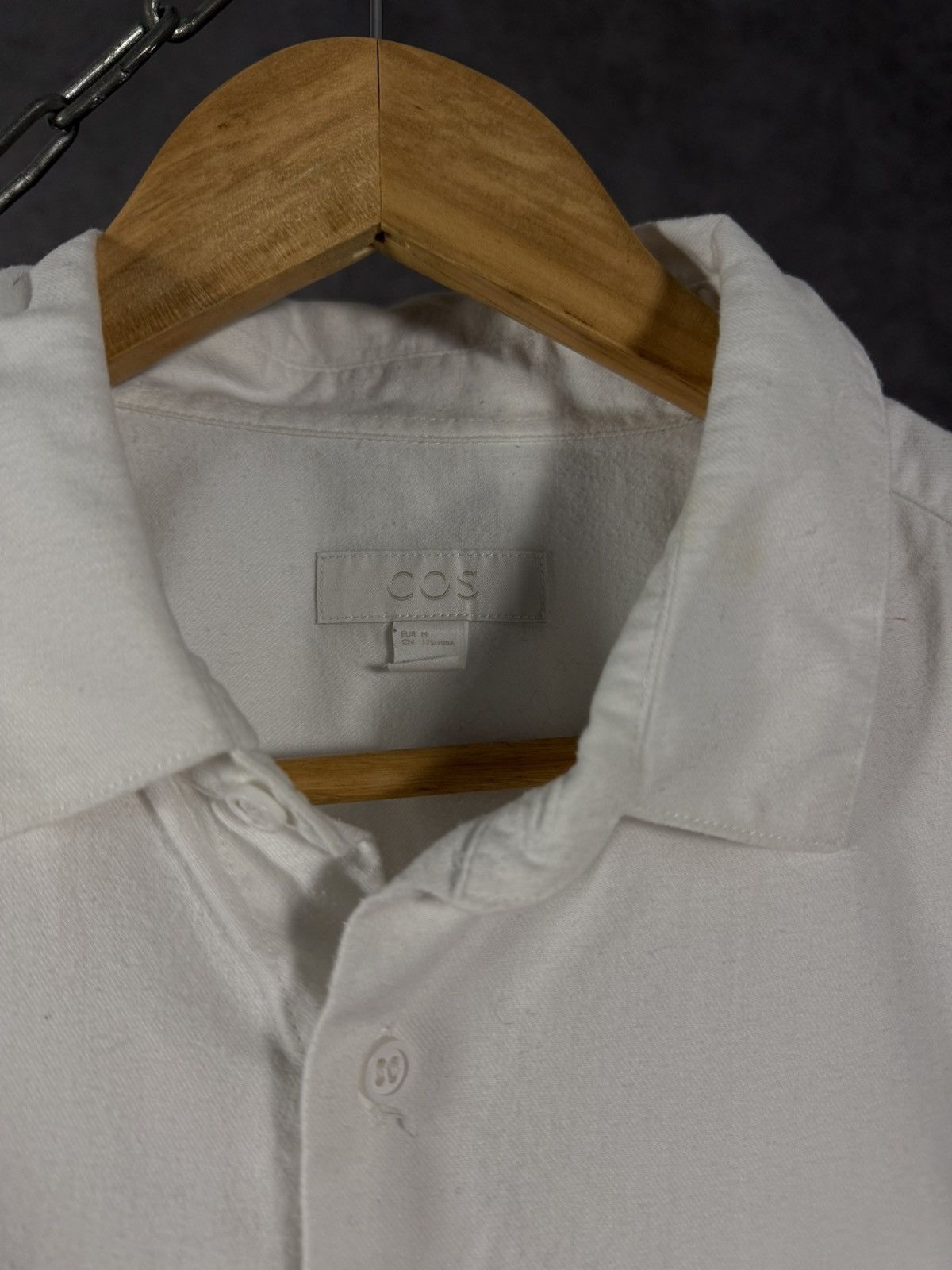 Cos Cos designer white shirt Size US L / EU 52-54 / 3 - 3 Thumbnail