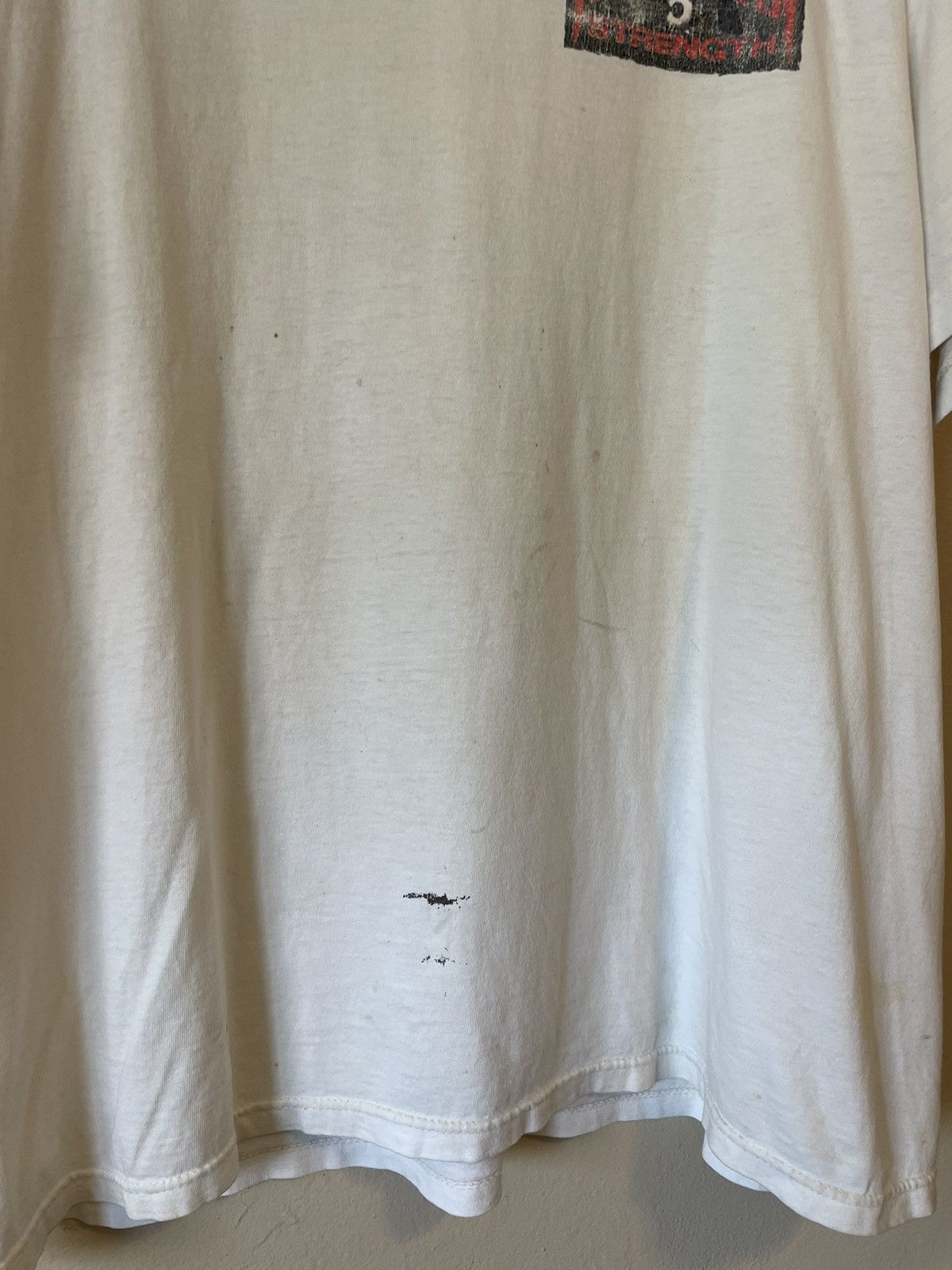 Vintage Vintage 90s Hawaiian Strength Makoa Graphic Tee Size US XL / EU 56 / 4 - 5 Thumbnail