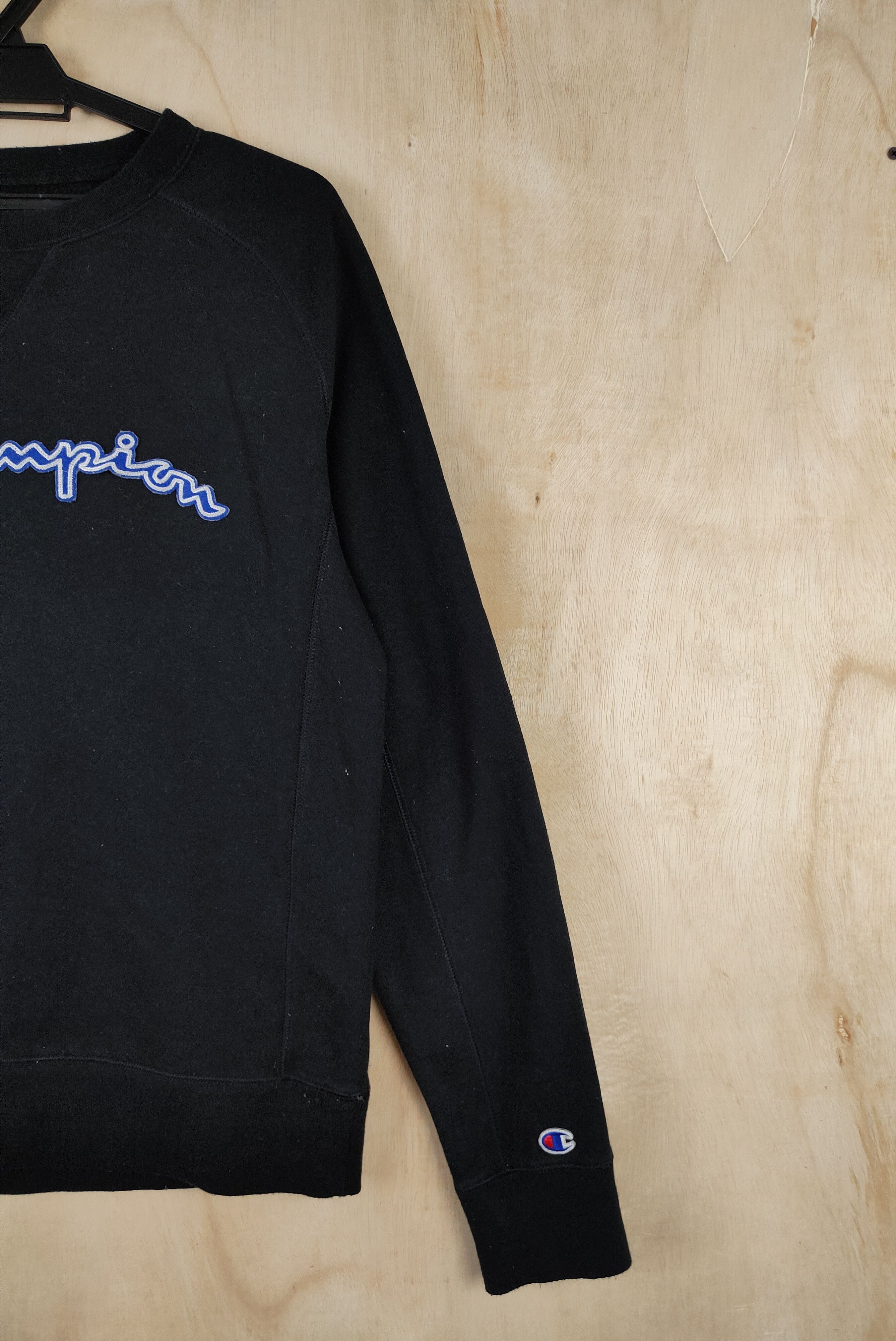 Champion × Japanese Brand × Vintage Champion Black Sweatshirts #S2641 Size US S / EU 44-46 / 1 - 5 Thumbnail