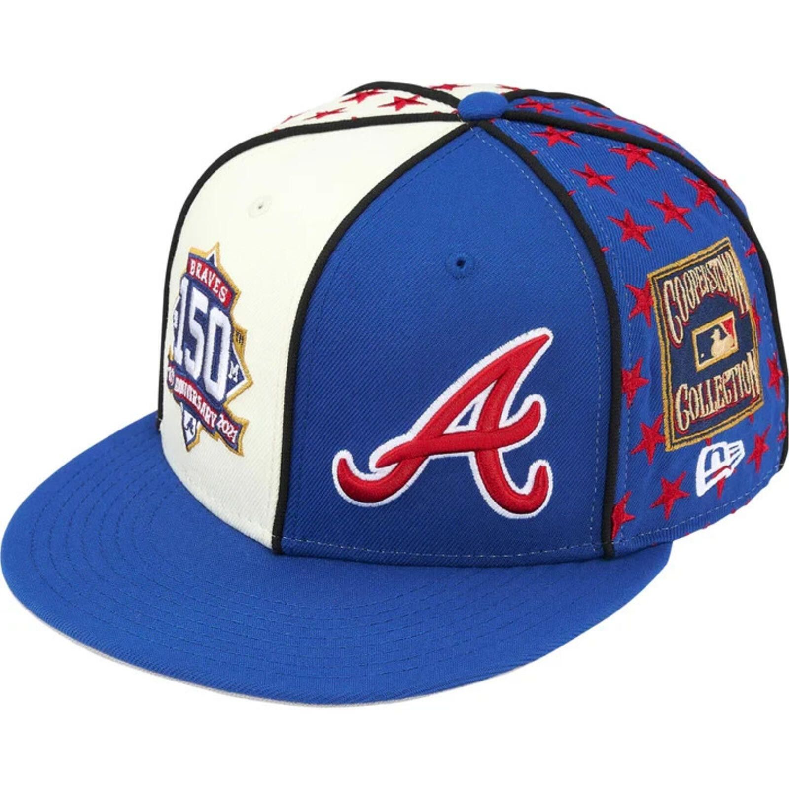 New Era Supreme Mitchell & Ness Teams New Era 59Fifty Fitted Hat Size ONE SIZE - 1 Thumbnail