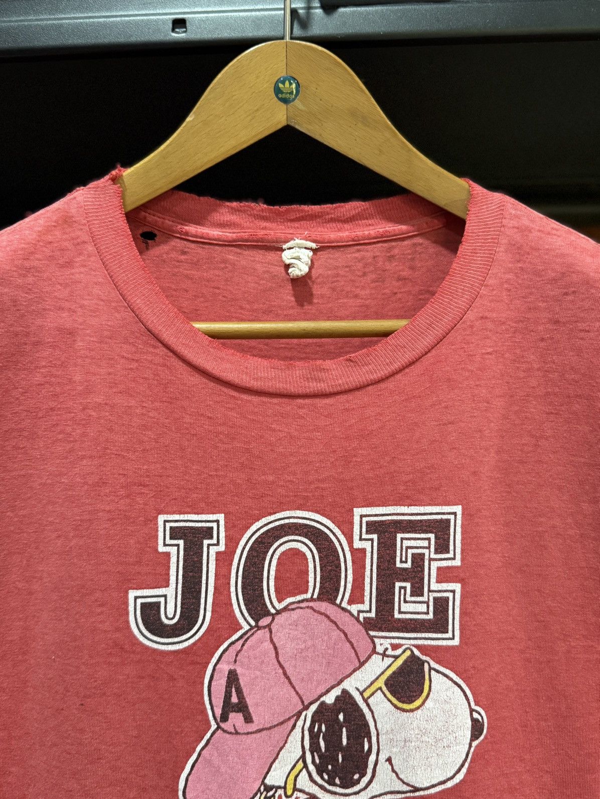 Cartoon Network Thrashed Vintage Peanuts Joe America Paper Thin Tee Size US M / EU 48-50 / 2 - 5 Thumbnail
